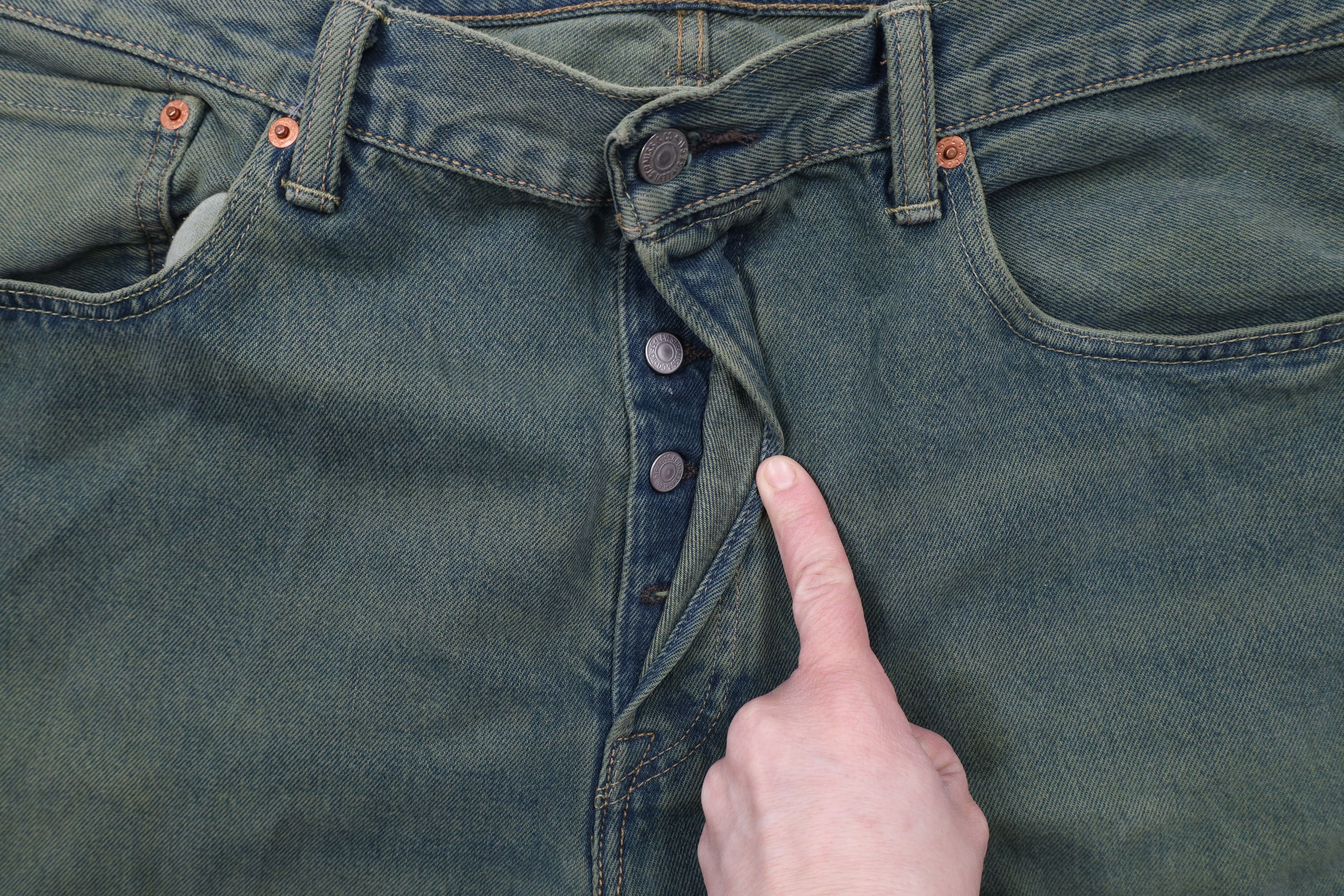 Levi's × Vintage Vintage Y2K Levis 501xx CT Fly Custom Tapered Denim Jeans Size US 38 / EU 54 - 8 Thumbnail