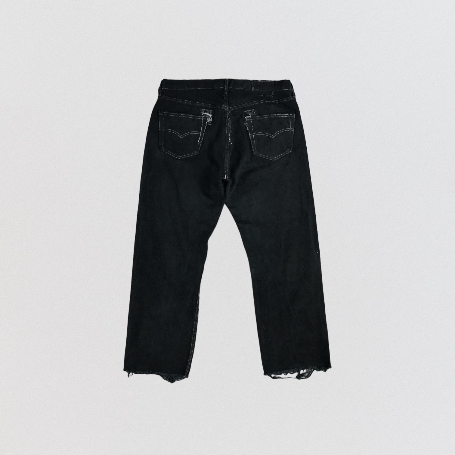 Levi's Vintage 90s Levis 501 Earth Tone Jeans-JM2480 Size US 35 - 2 Thumbnail