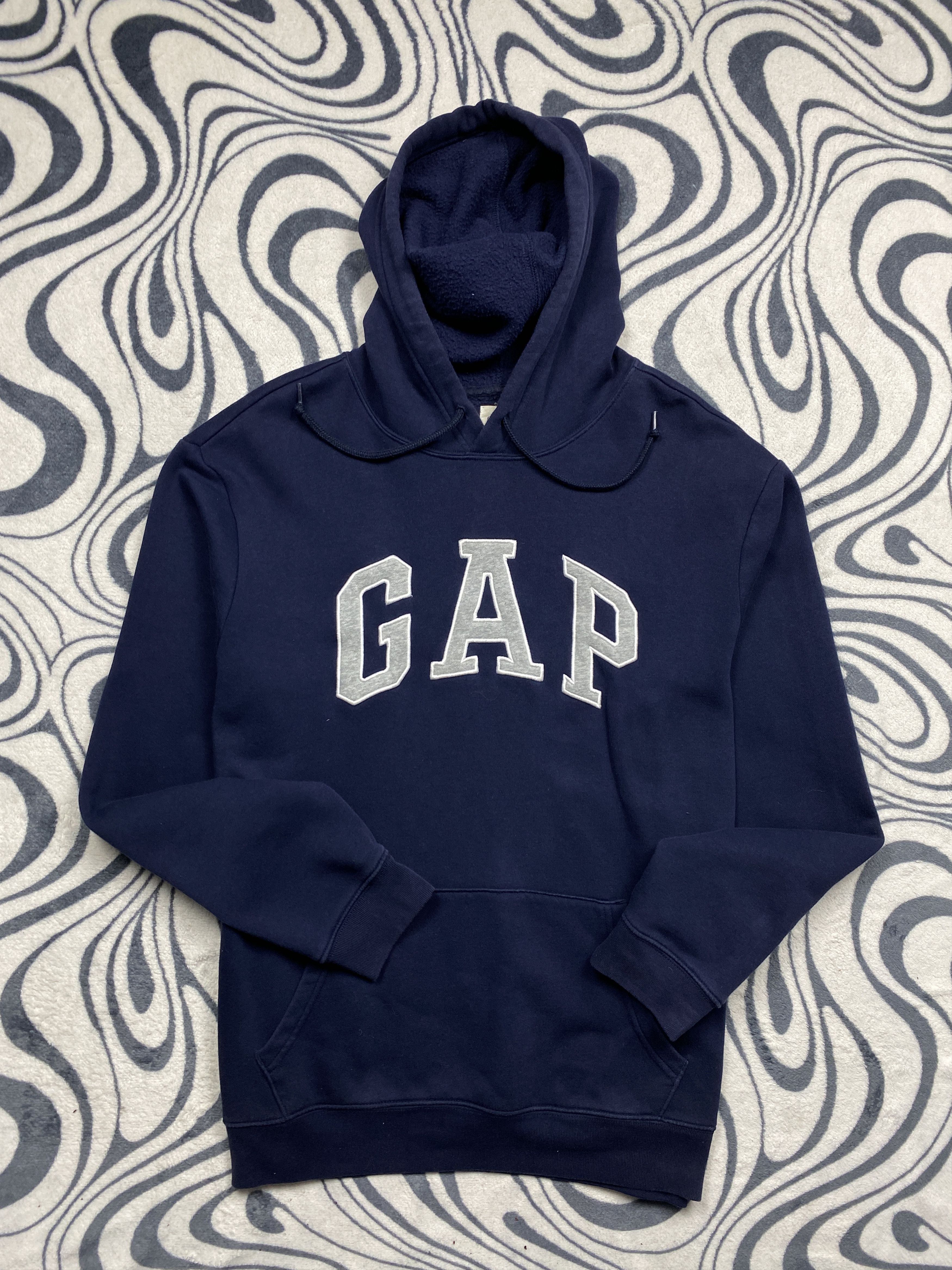 Gap × Vintage Gap Vintage Mens Big Logo Hoodie Size US L / EU 52-54 / 3 - 1 Thumbnail