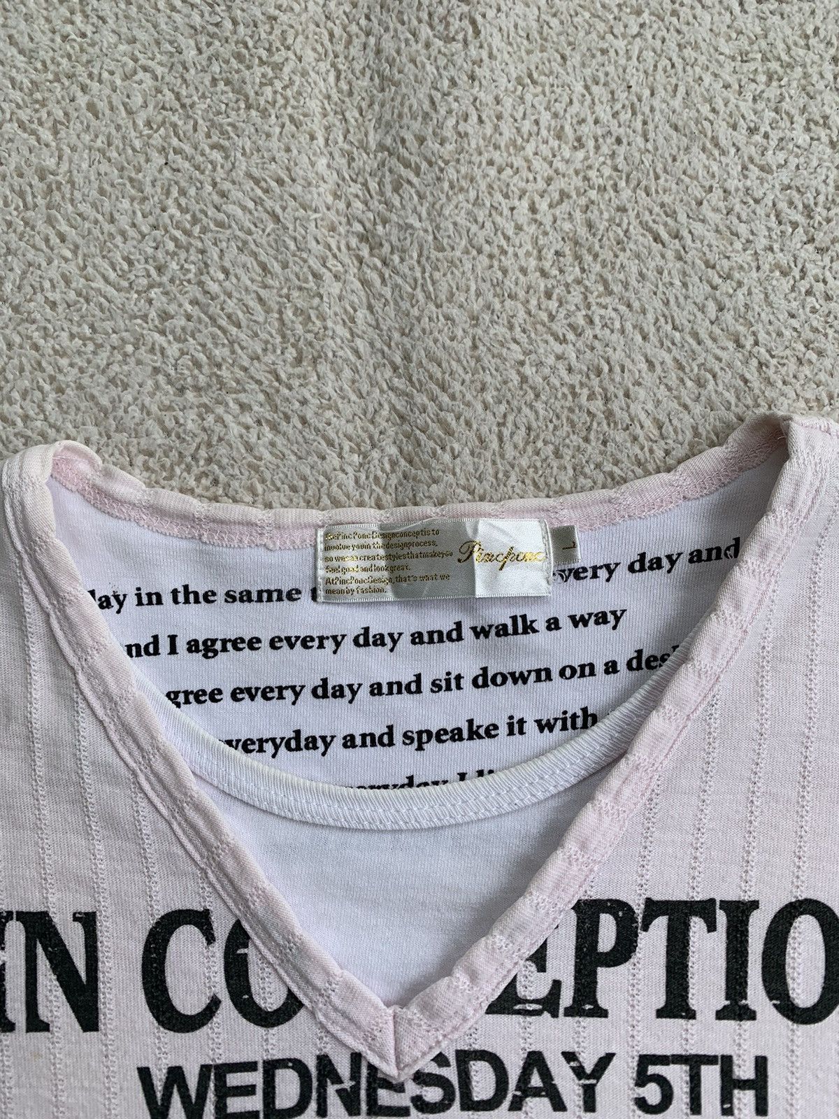 Beauty Beast × If Six Was Nine × Japanese Brand Collins Poem Rock Tshirt Size US L / EU 52-54 / 3 - 5 Thumbnail