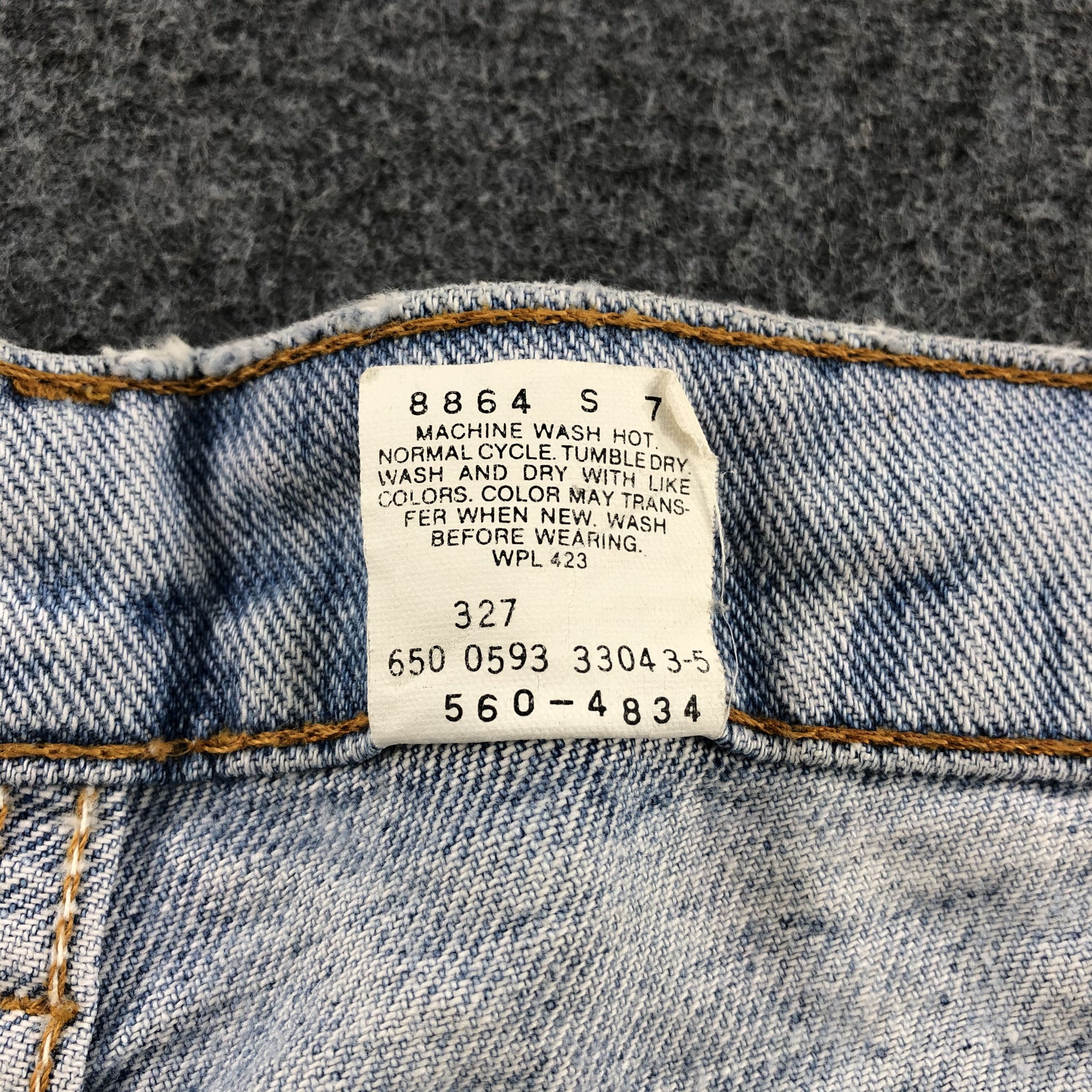 Levi's × Vintage Vintage 90s Light Wash Levis 560 Jeans-JM1706 Size US 33 - 11 Thumbnail