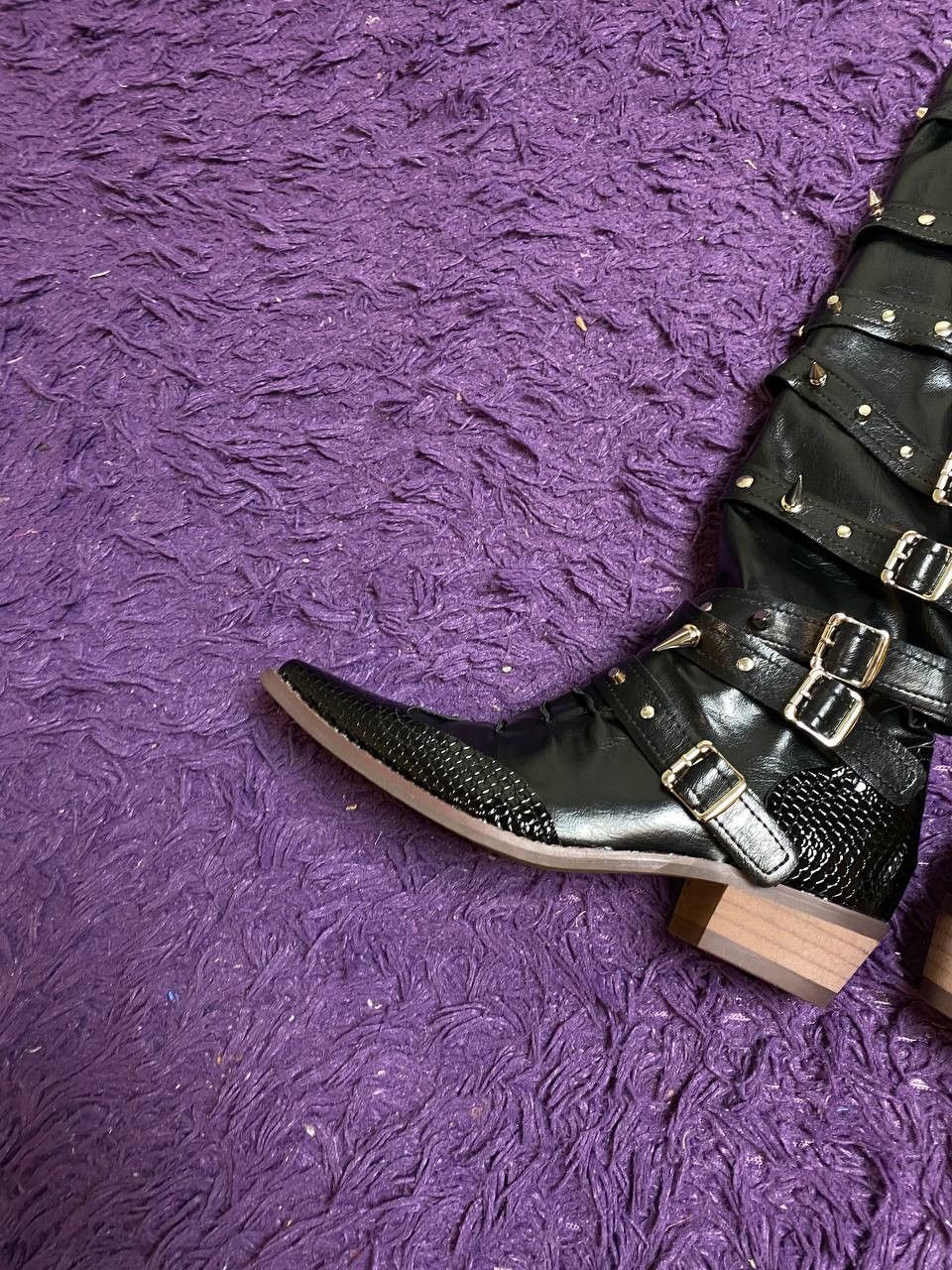 Vintage Vintage Distressed Leather Boots Size 36 Size US 5 / IT 35 - 6 Thumbnail