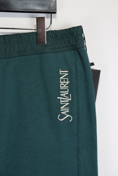 Saint Laurent Paris o1rshd1 Jogging Pants in Green Size US 36 / EU 52 - 2 Thumbnail