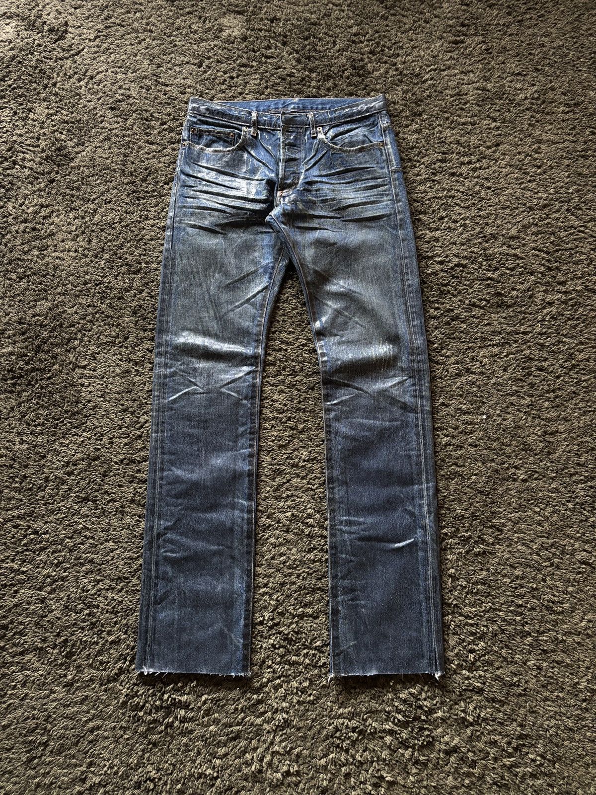 Dior Waxed Skinny Jeans AW2003 
