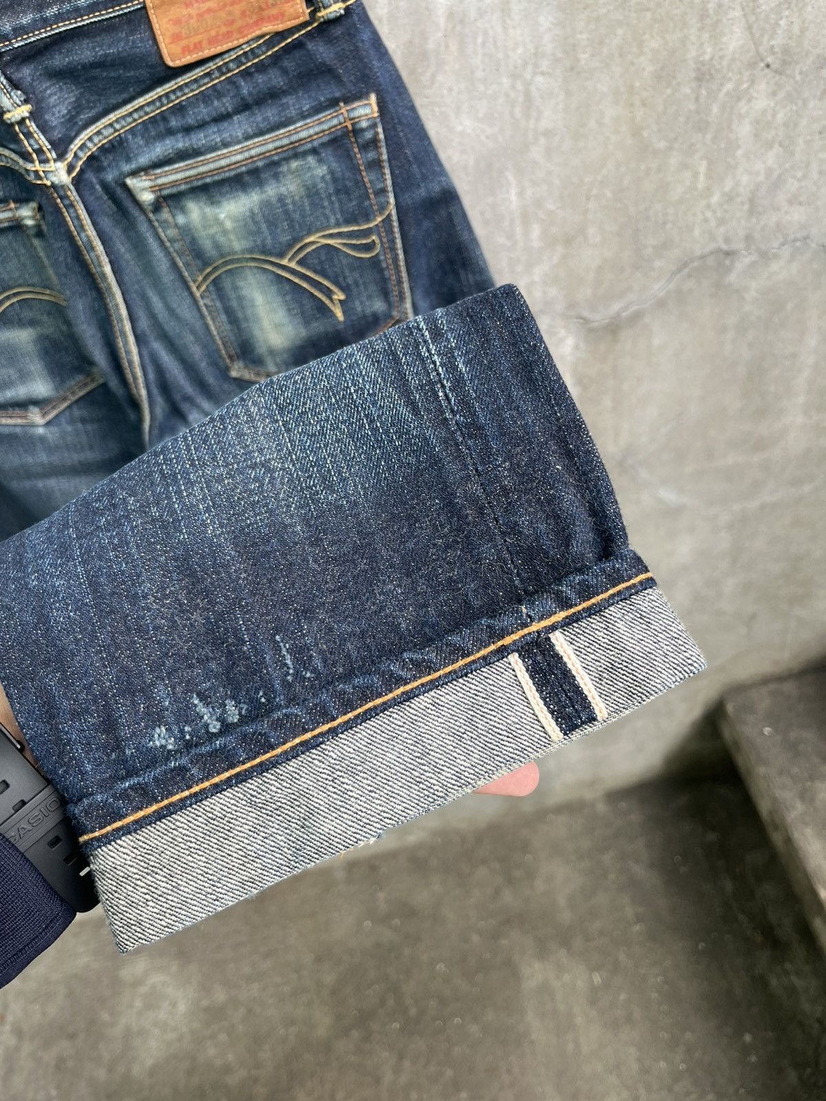 The Flat Head Japanese Denim Selvedge Jeans Size US 31 - 6 Thumbnail