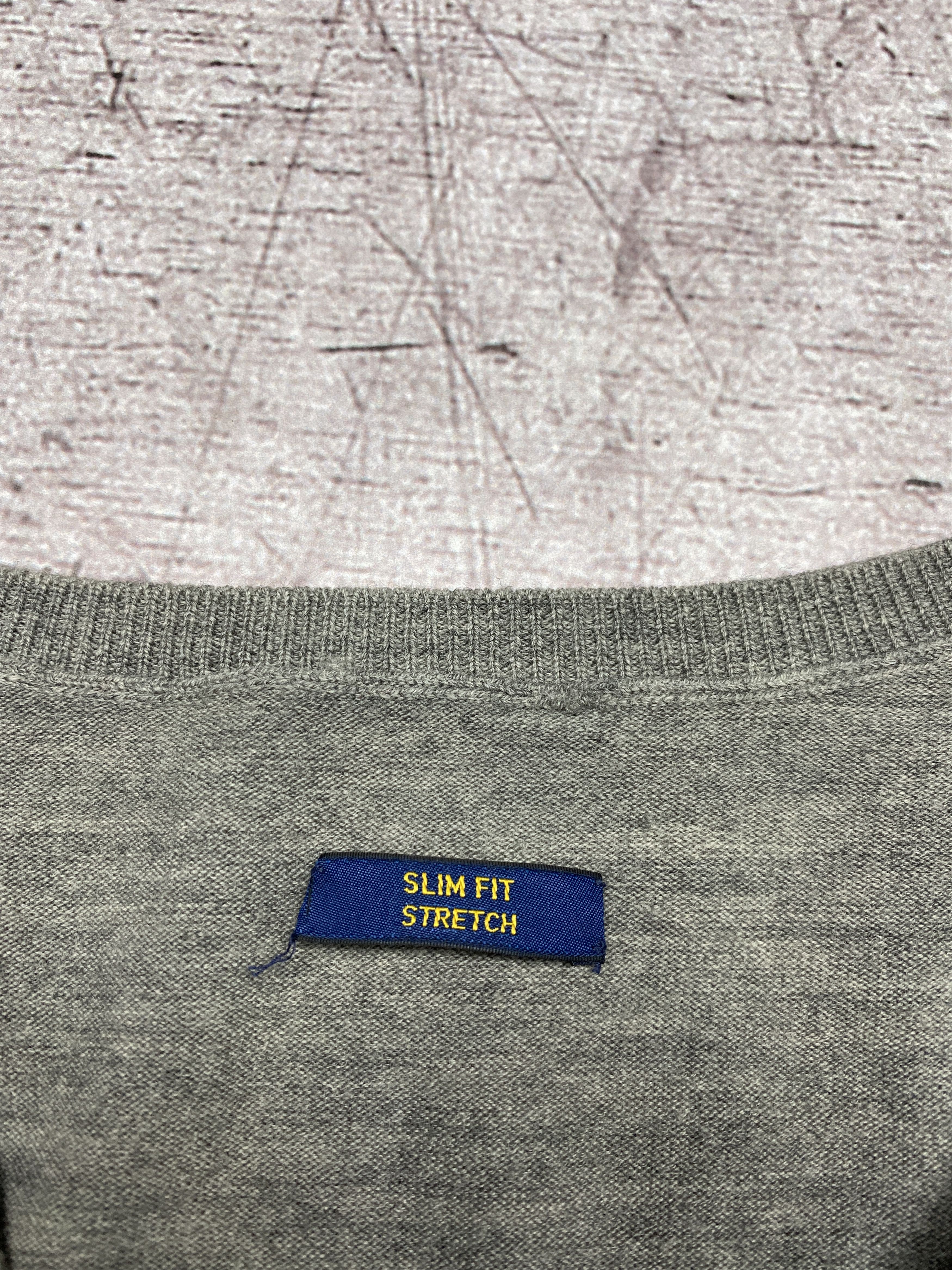 Polo Ralph Lauren × Ralph Lauren Polo Ralph Lauren Vintage Mens V-neck Wool Knit Sweater Size US L / EU 52-54 / 3 - 5 Thumbnail