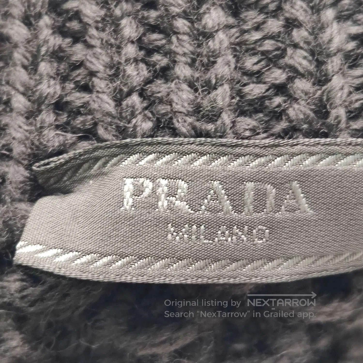 Prada Prada Wool Solid Long Sleeve Cardigan L. Size US L / EU 52-54 / 3 - 2 Thumbnail