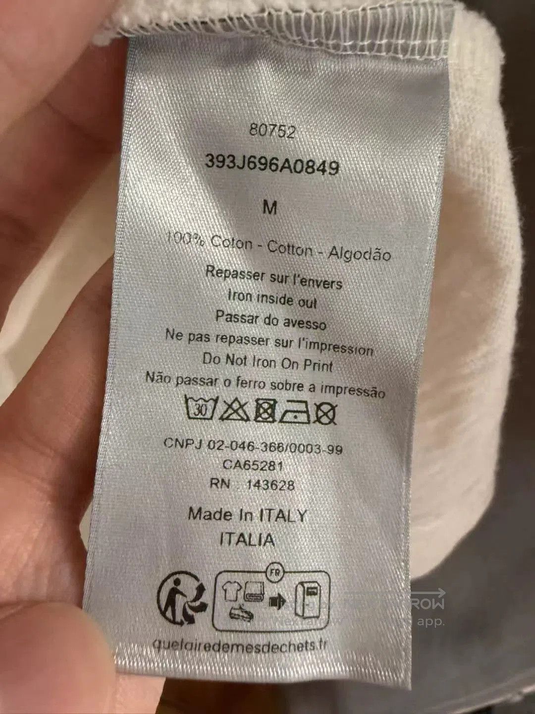 Dior dior new logo short sleeve shirt. Size US M / EU 48-50 / 2 - 4 Thumbnail
