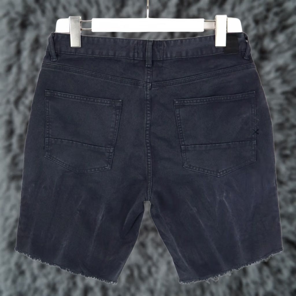 Scotch & Soda SCOTCH & SODA Shorts Men W30 Black Denim Ripped Distressed Denim Shorts Casual Cotton Scarf? Size US 30 / EU 46 - 1 Thumbnail