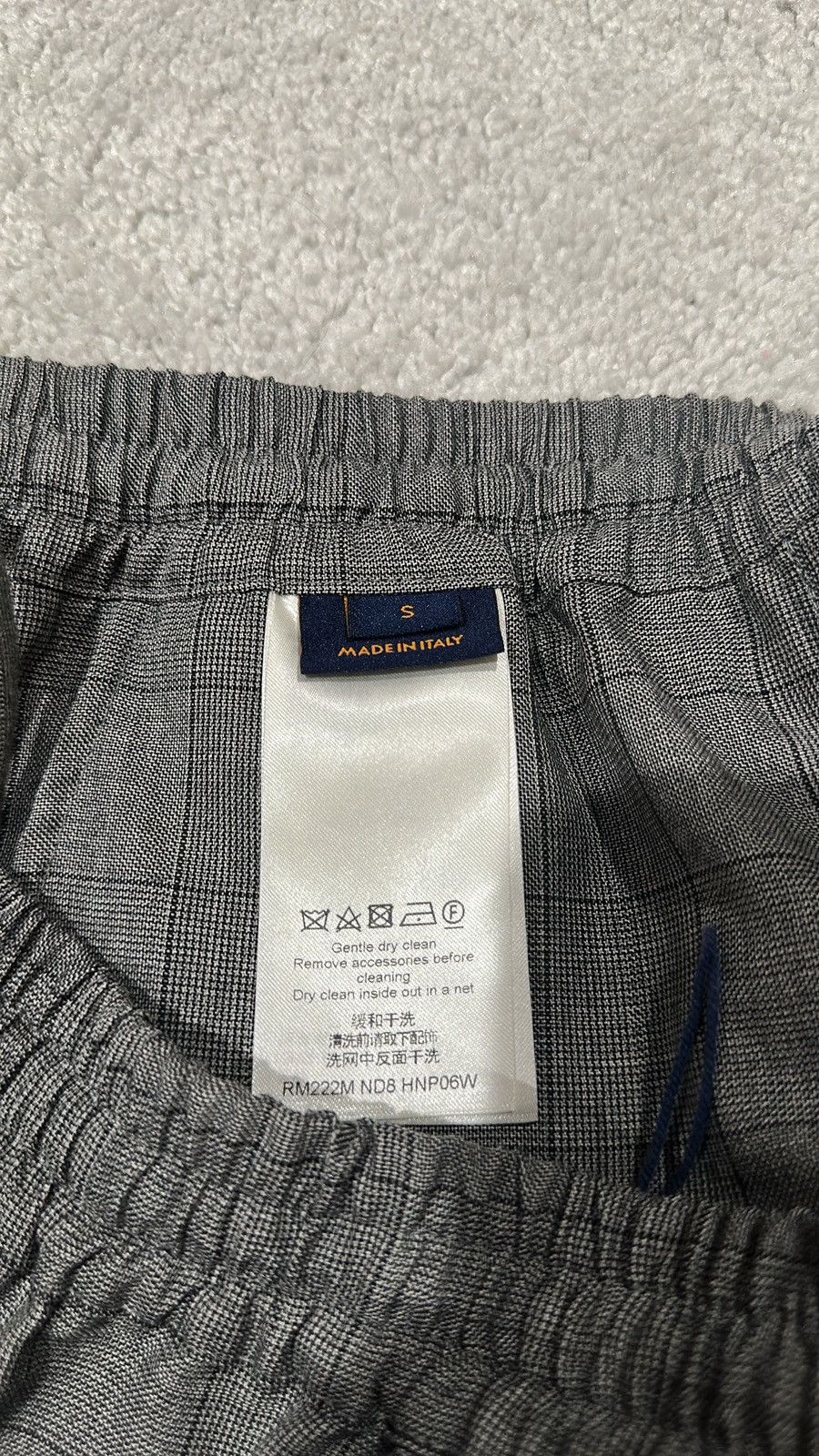 Louis Vuitton Louis Vuitton Grey Checkered Track Shorts Size US 30 / EU 46 - 4 Thumbnail