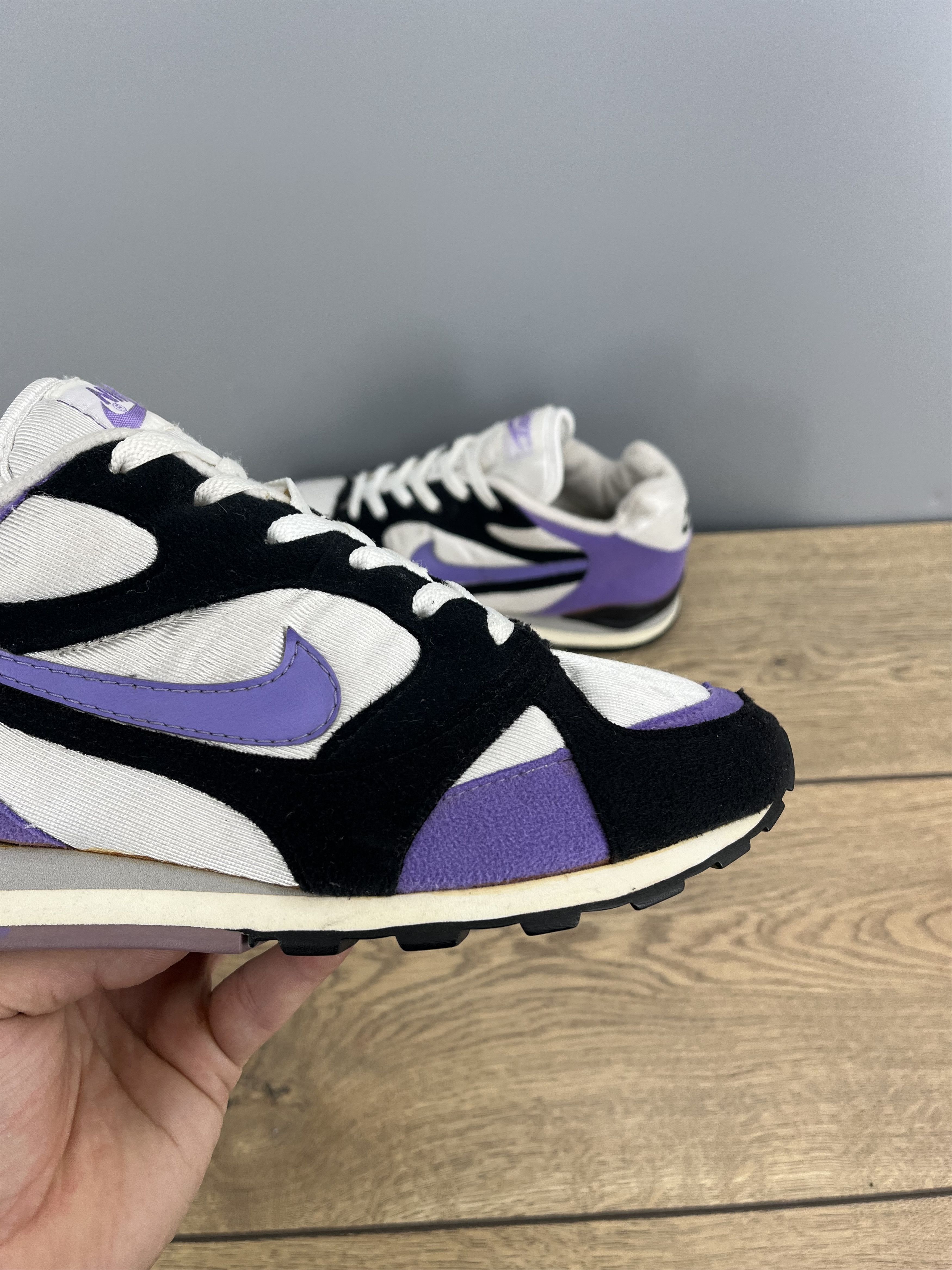 Nike Vintage Nike Air Waffle City OG Purple Black White US 7.5 Size US 7.5 / EU 40-41 - 4 Thumbnail