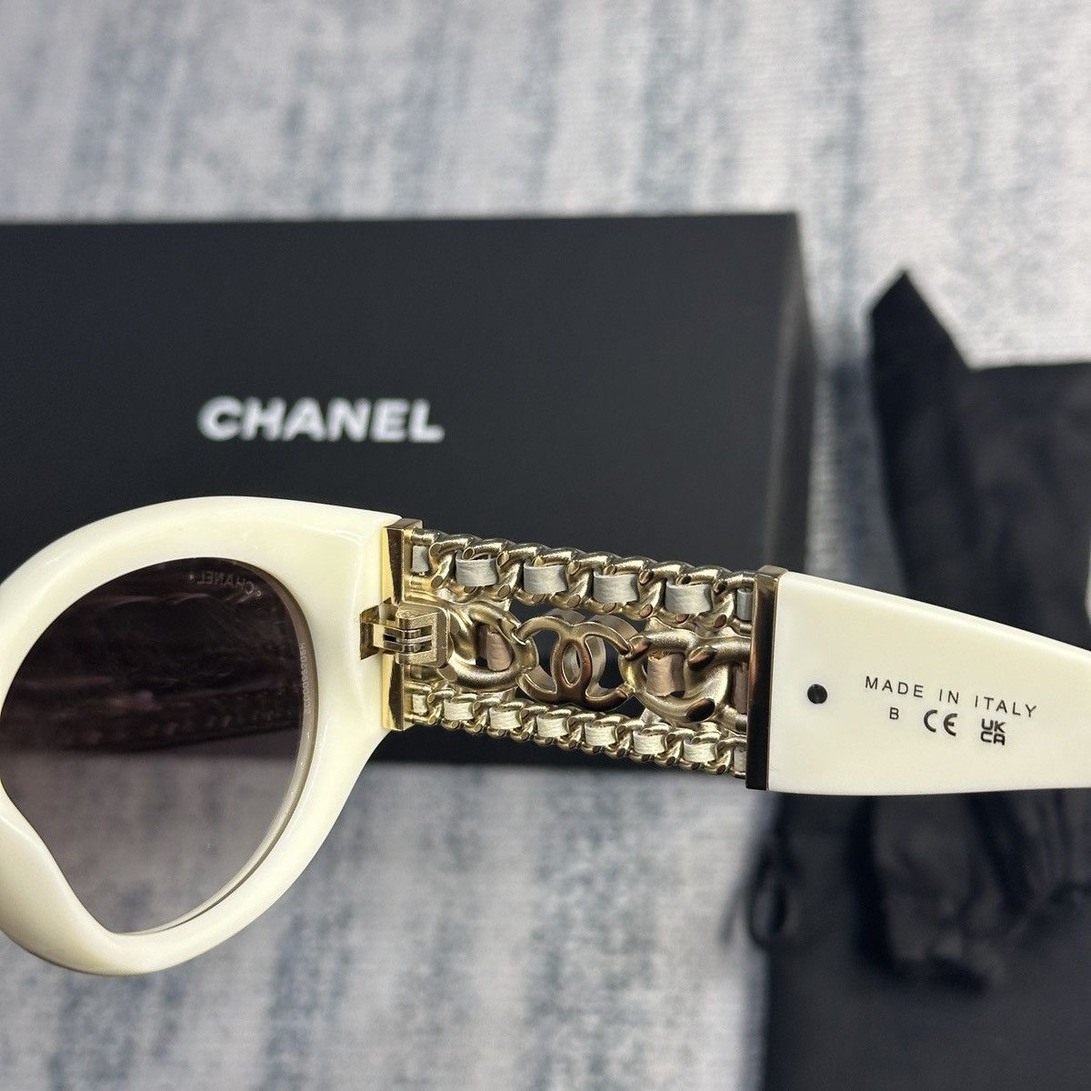 Chanel CHANEL 0CH5536Q 125513 SUNGLASSES Size ONE SIZE - 6 Thumbnail