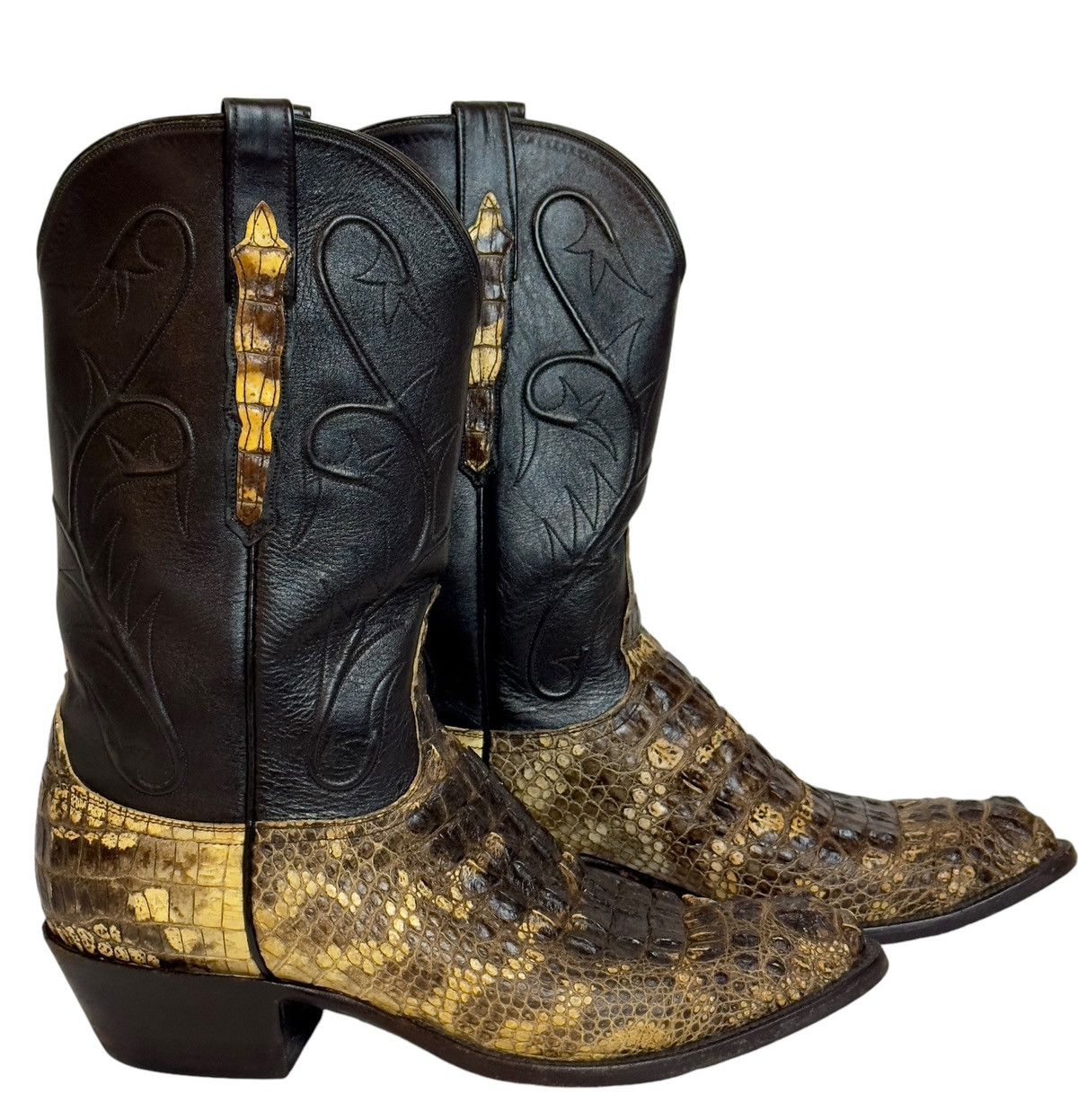 Lucchese RARE Lucchese American Alligator Boots Size US 10.5 / EU 43-44 - 1 Thumbnail