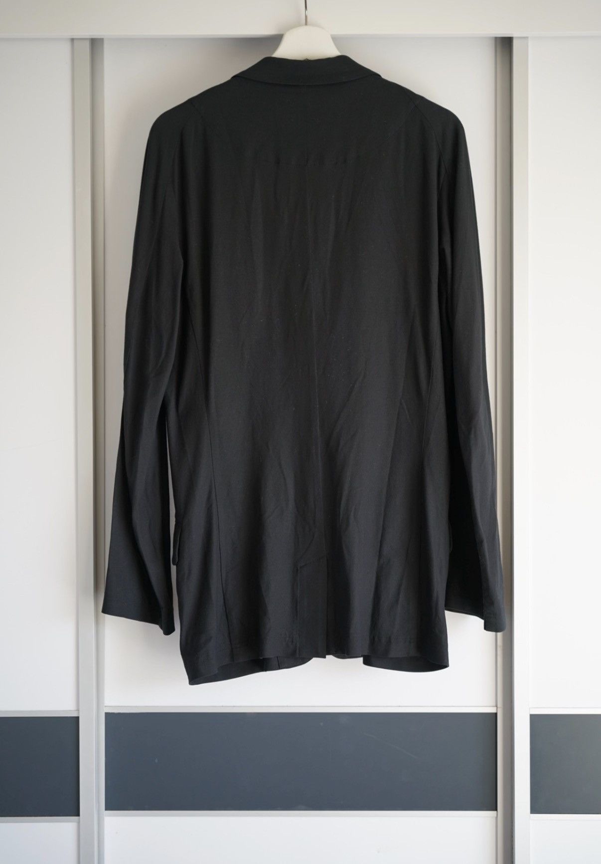 Yohji Yamamoto Yohji Yamamoto 14SS Raglan Sleeve Jersey Blazer K4 Size US M / EU 48-50 / 2 - 2 Thumbnail