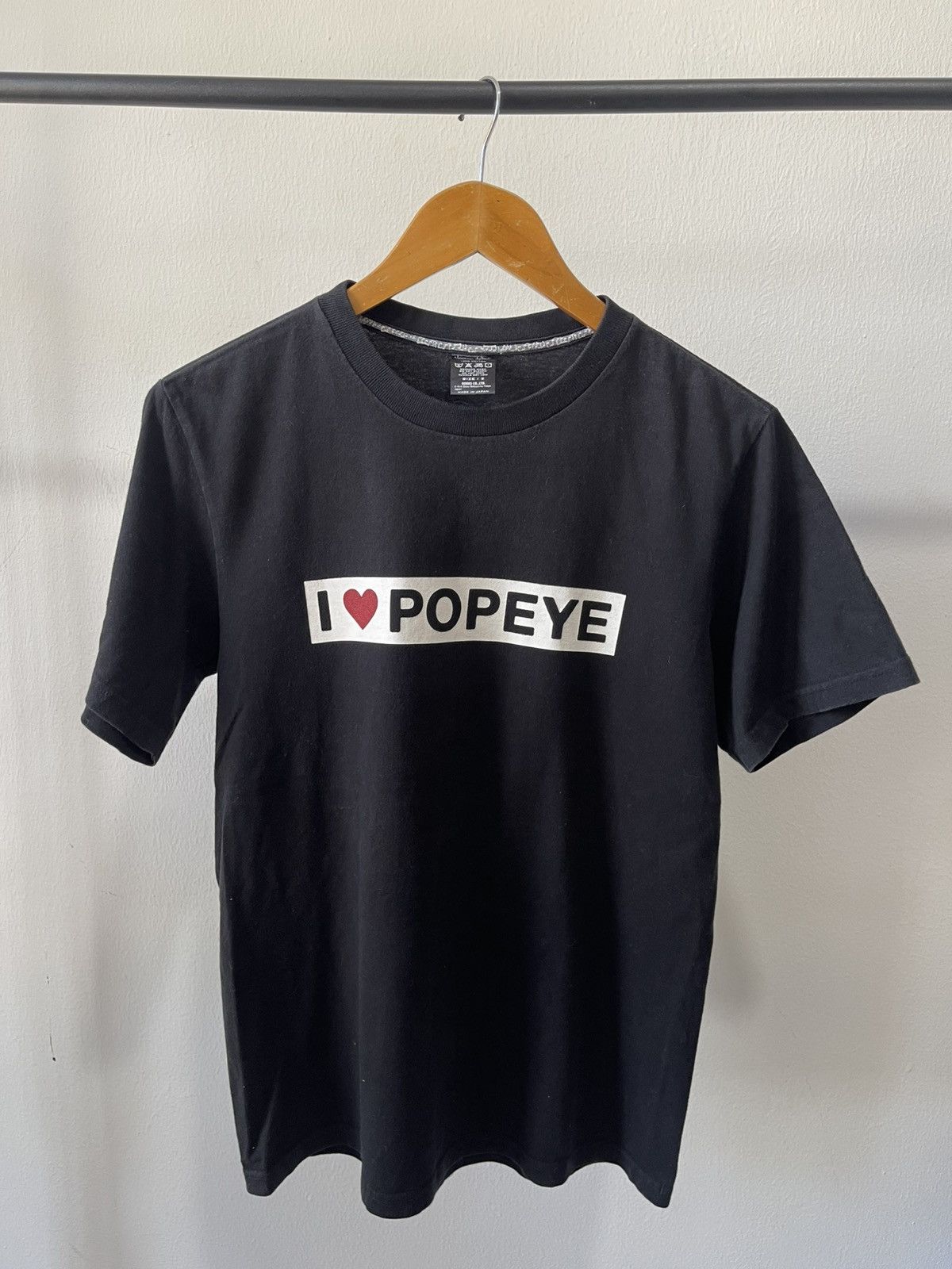 Number (N)ine Number Nine 'I Love Popeye' Tee #99 Size US S / EU 44-46 / 1 - 2 Thumbnail