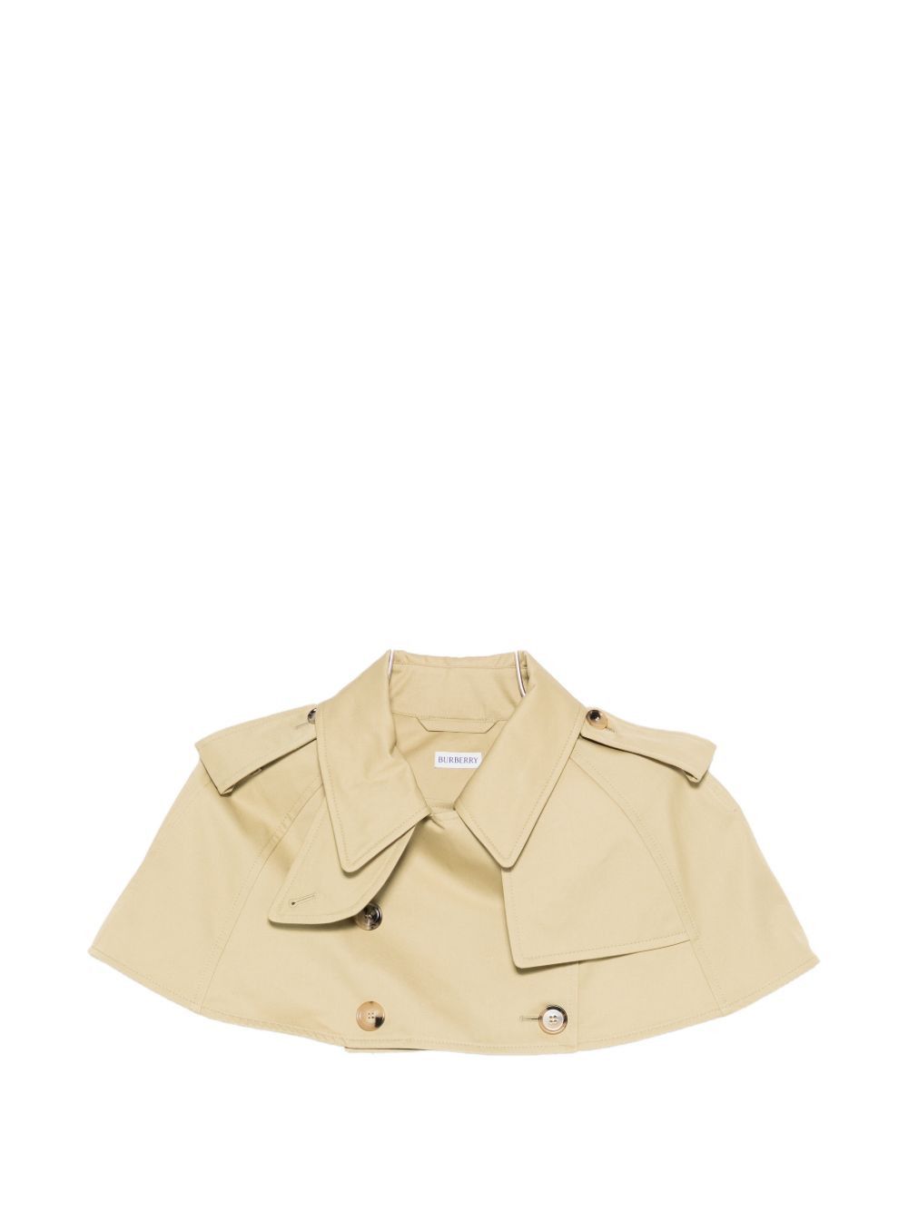 Burberry COTTON TRENCH CAPE Size S / US 4 / IT 40 - 1 Thumbnail