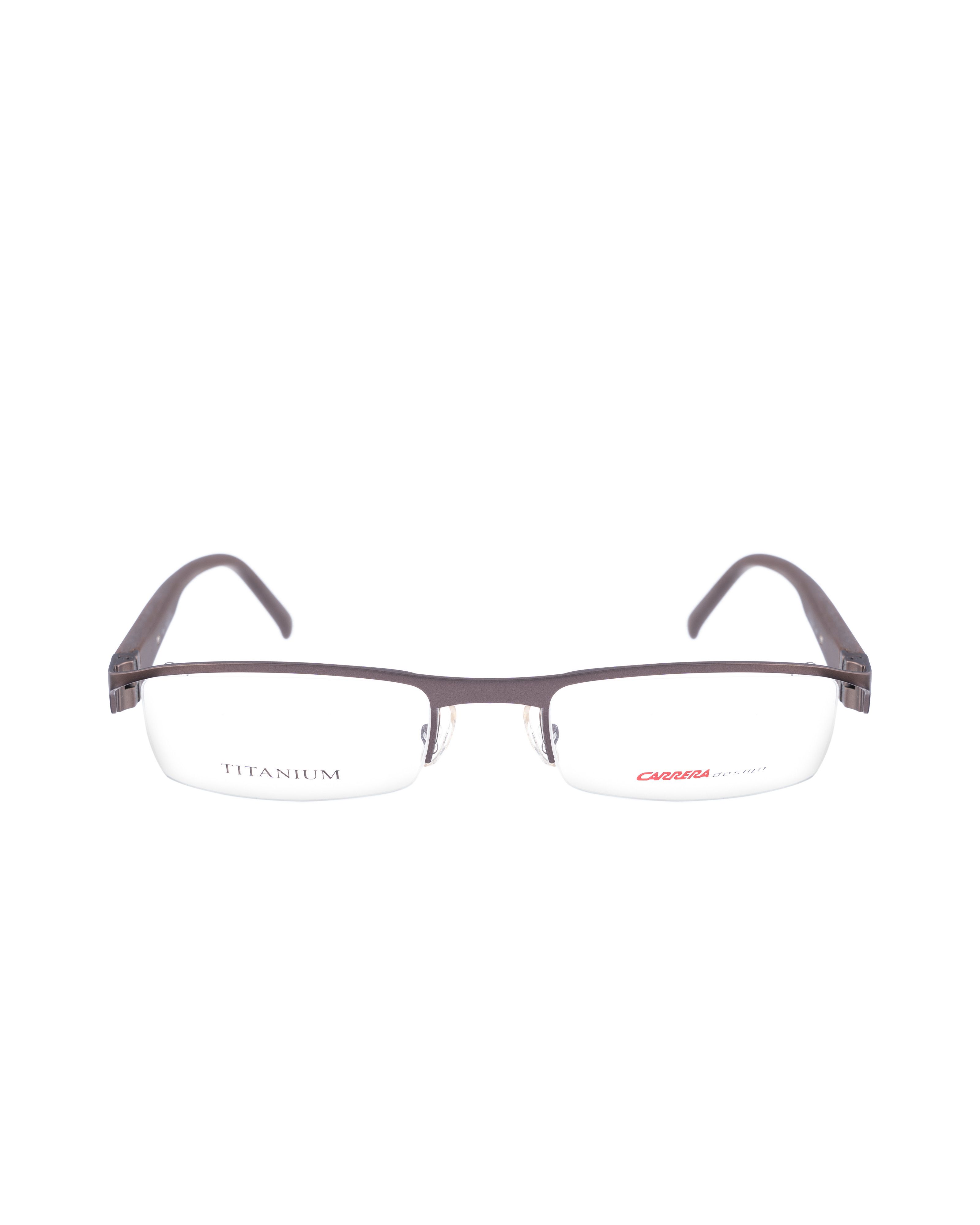 Carrera Carrera 90s Titanium Brown Half Rim Glasses Size ONE SIZE - 1 Thumbnail