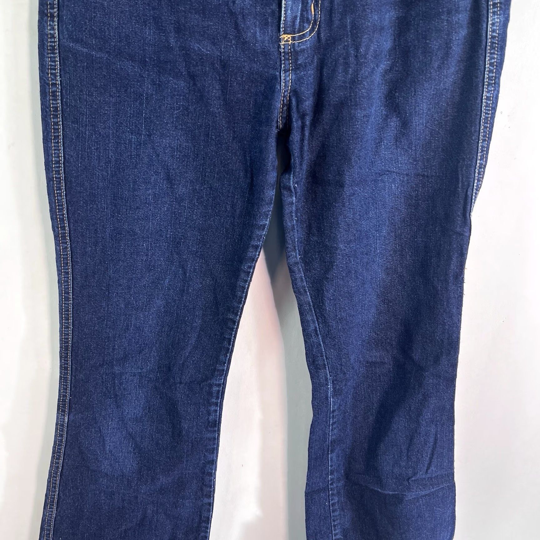 Guess VINTAGE GUESS Jeans Bootcut Denim 5-Pocket Regular Size 28 Blue 90s Retro Womens 31x32 Size 28" / US 6 / IT 42 - 3 Thumbnail