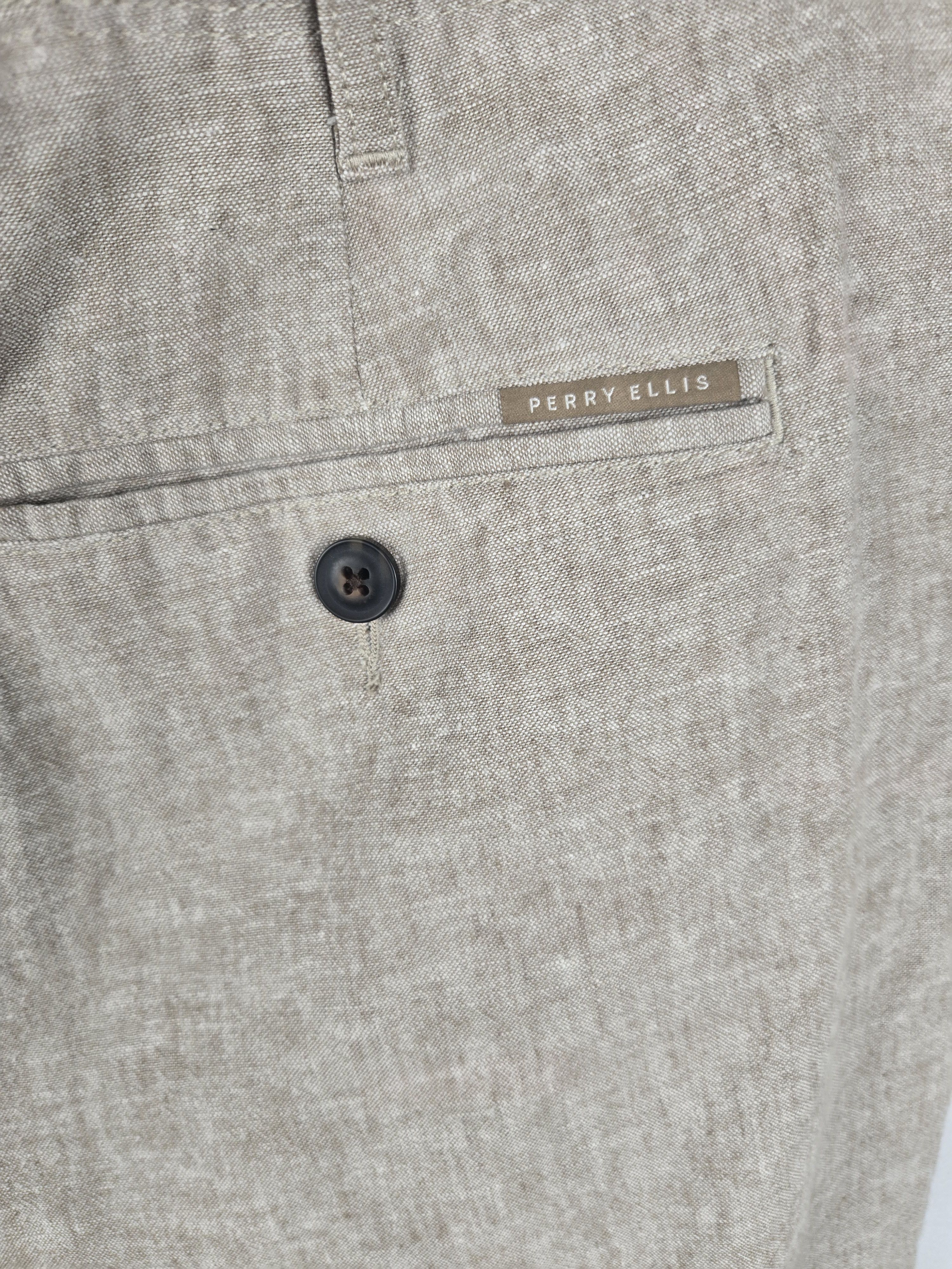 Perry Ellis Perry Ellis Linen Blend Pants Size US 36 / EU 52 - 3 Thumbnail