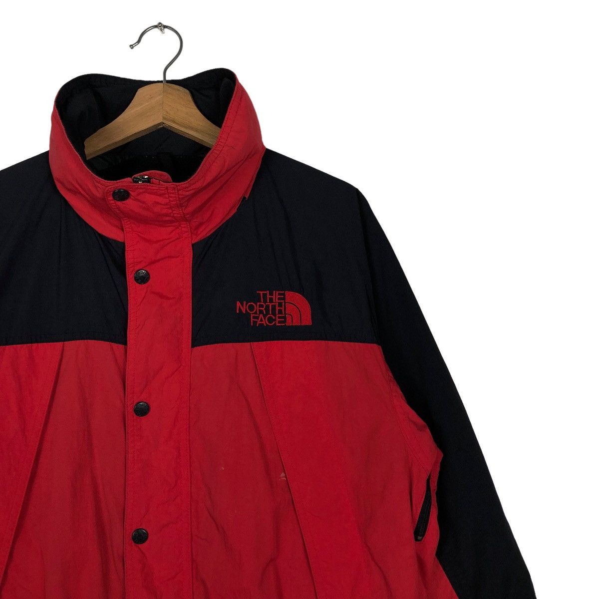 Japanese Brand 🔥Combination Red Black Rare Design Survival Jacket Big Logo Size US L / EU 52-54 / 3 - 5 Thumbnail