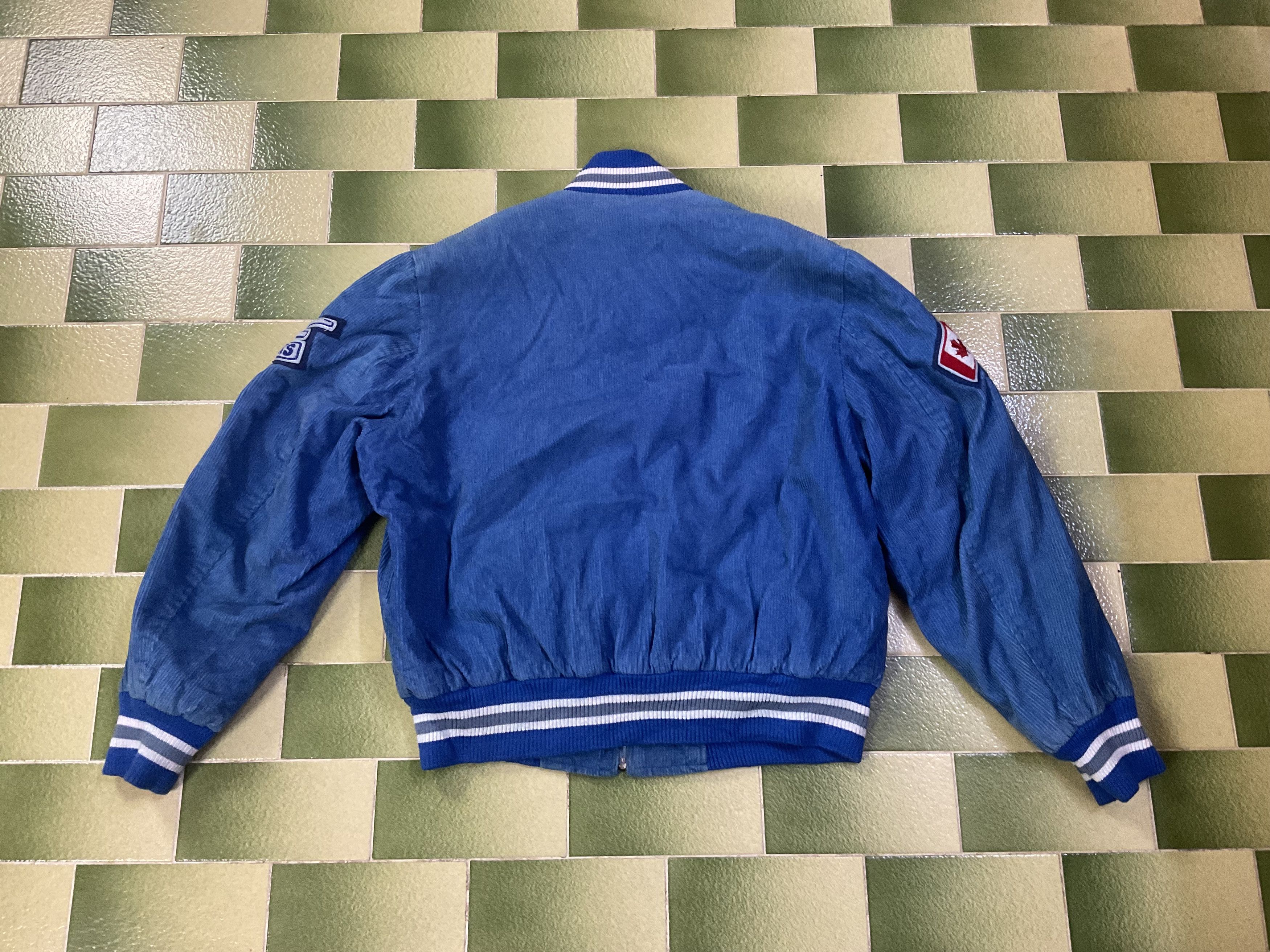Other Vintage OPHL 1994 Mississauga Blackhawks Corduroy Jacket Size US L / EU 52-54 / 3 - 2 Thumbnail