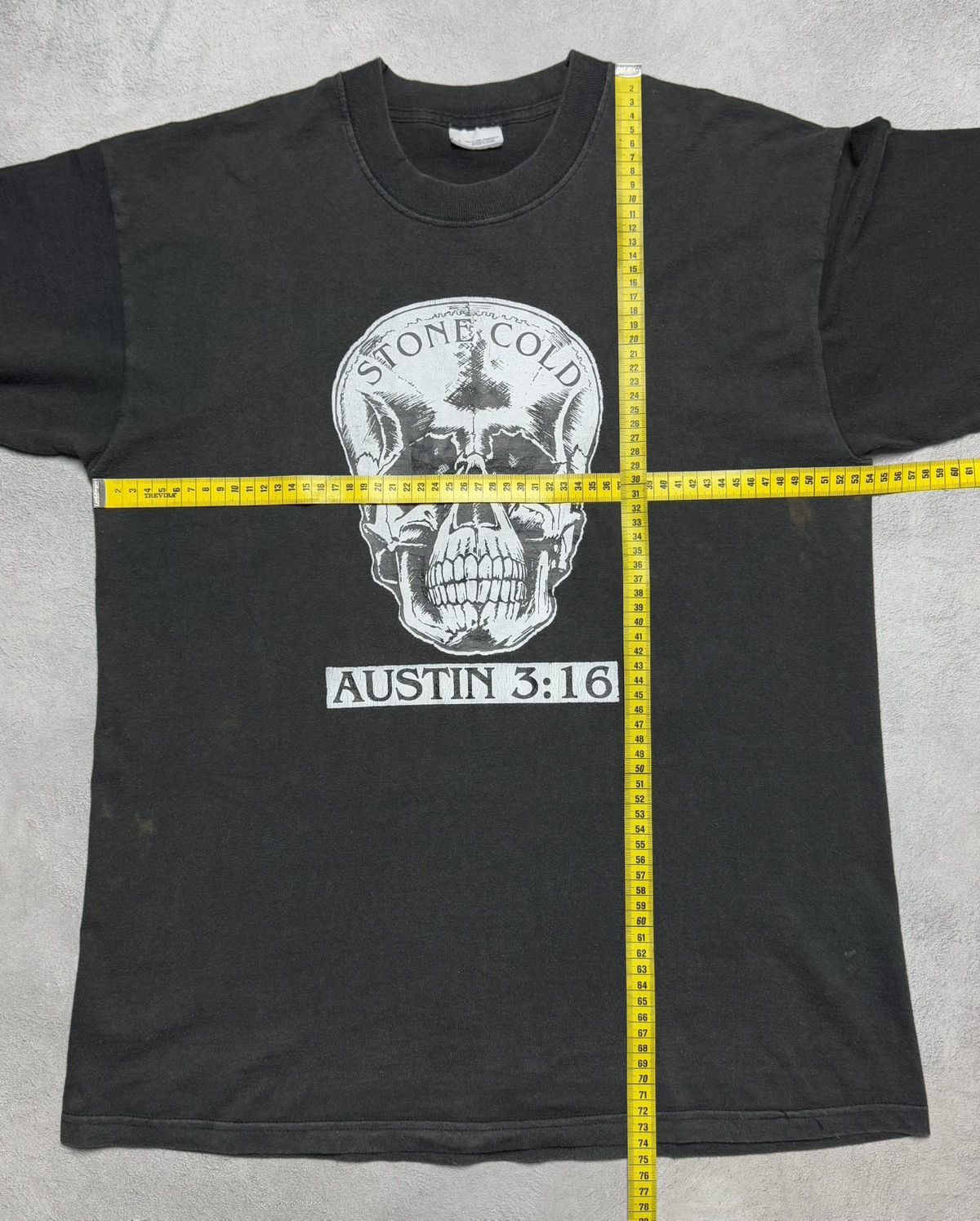 Fruit Of The Loom Stone Cold Steve Austin 3:16 WWE T-Shirt Big Skull Logo Size US L / EU 52-54 / 3 - 17 Thumbnail