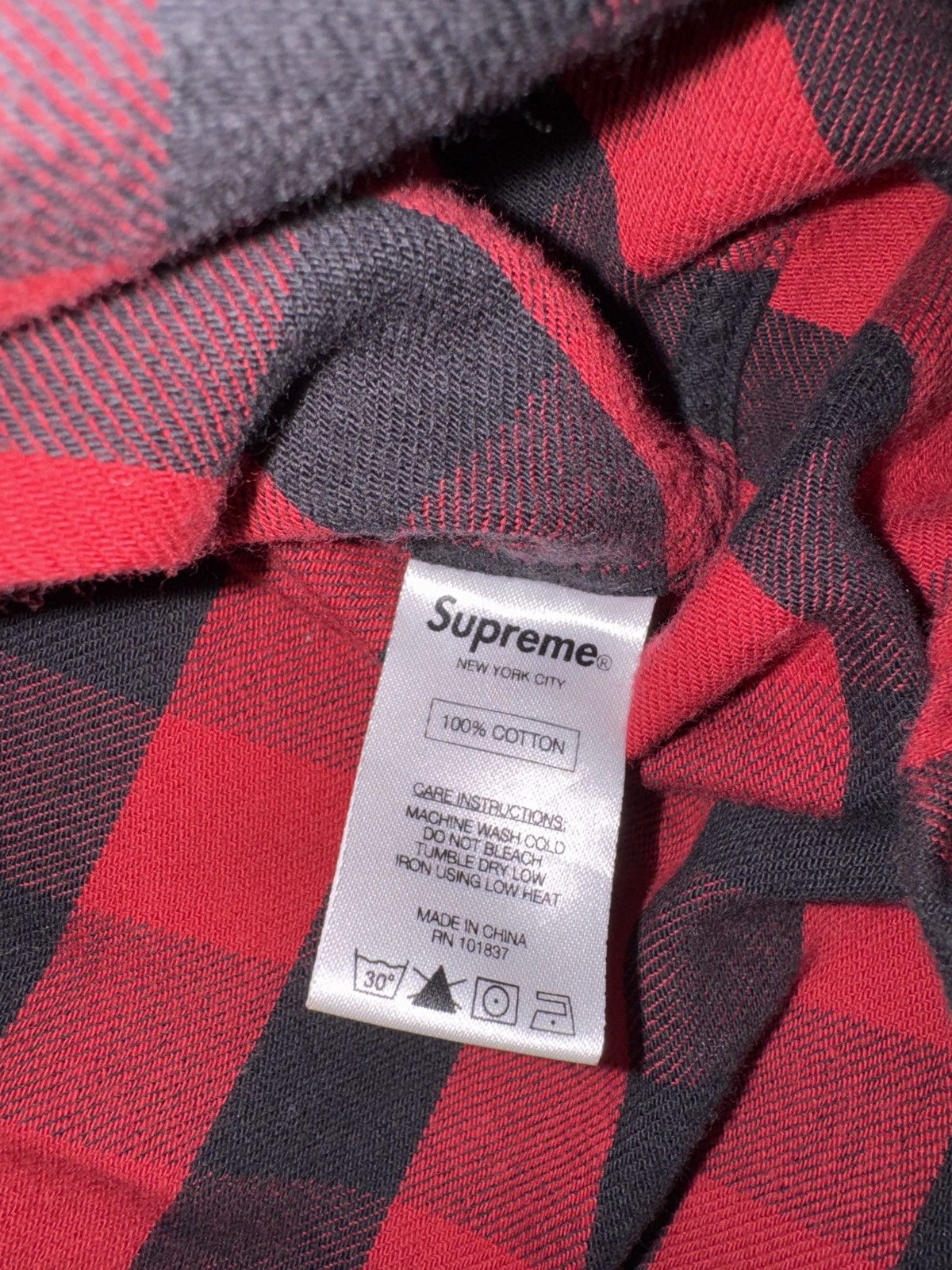 Supreme Supreme buffalo plaid flannel Size US XL / EU 56 / 4 - 4 Thumbnail