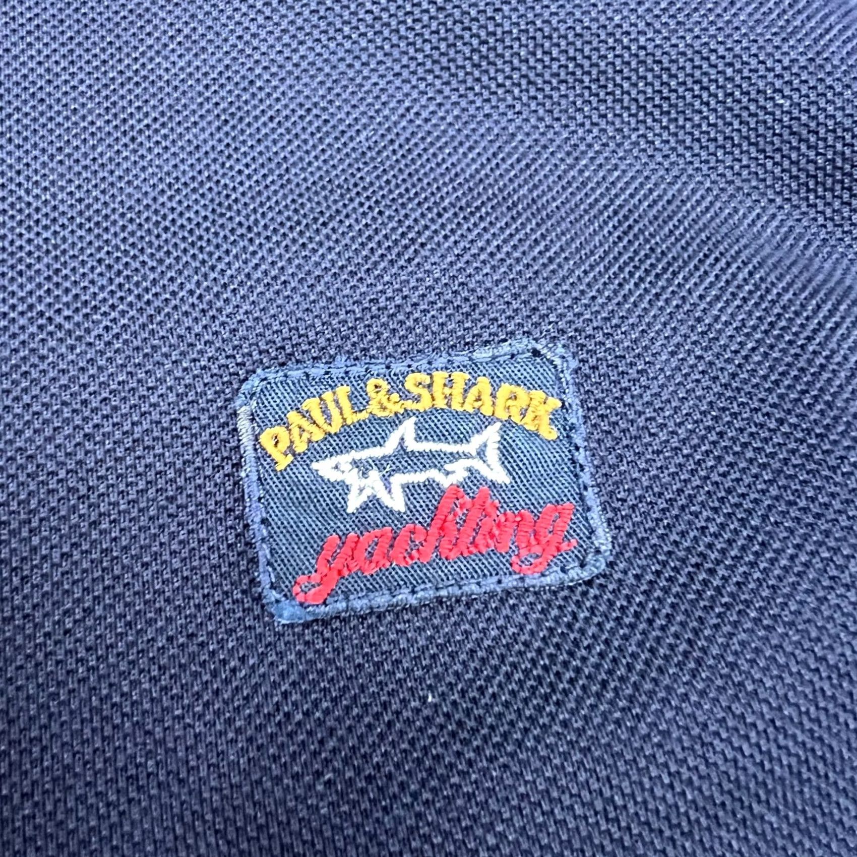 Paul & Shark Paul & Shark Heritage Navy Blue Long Sleeve Light Pullover Jumper Mens XL Shirt Size US XL / EU 56 / 4 - 3 Thumbnail