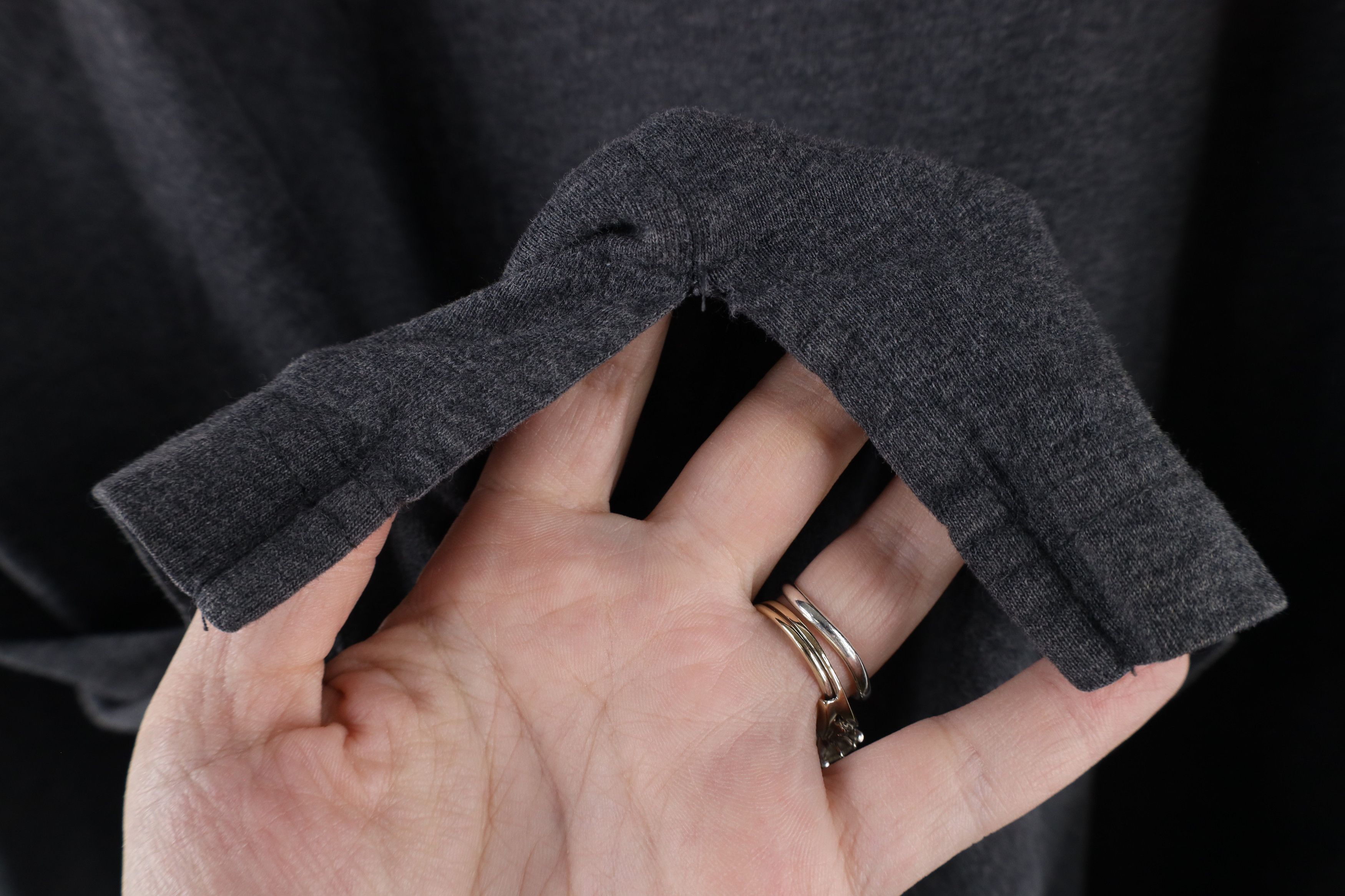 J.Crew × Vintage Vintage 90s J Crew Striped Long Sleeve T-Shirt Gray USA Size US L / EU 52-54 / 3 - 10 Thumbnail