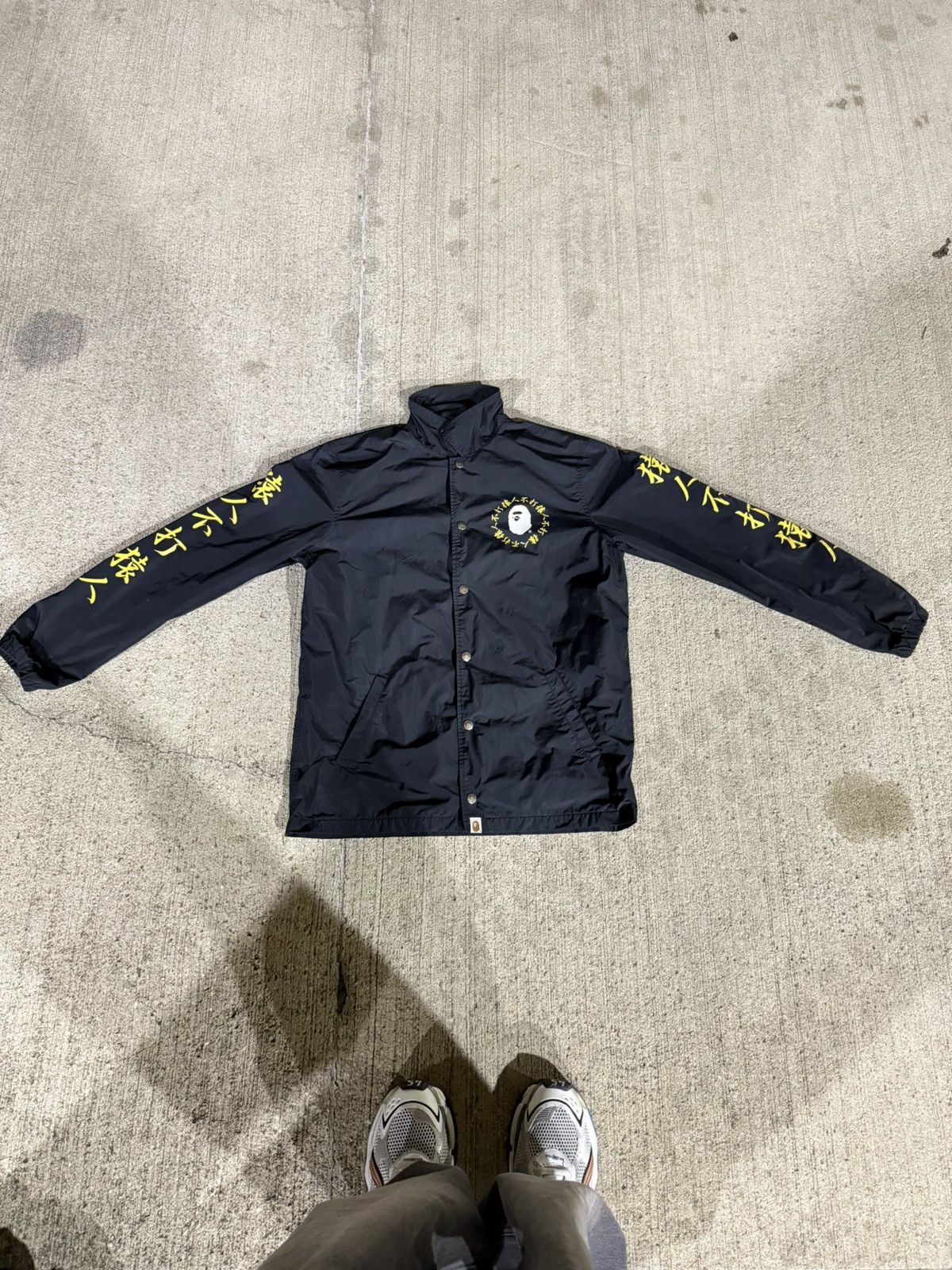 Bape Bape Kanji Coach Jacket Size US M / EU 48-50 / 2 - 1 Thumbnail