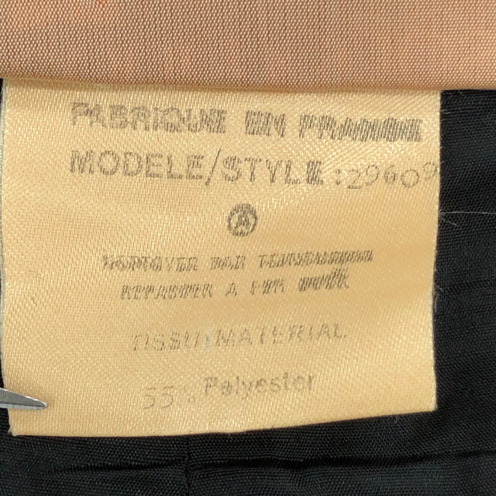 Courreges Courreges Size 00 Skirt Vintage 1960s Polyester Wool POCKETS Size 24" / US 00 / IT 34 - 15 Thumbnail
