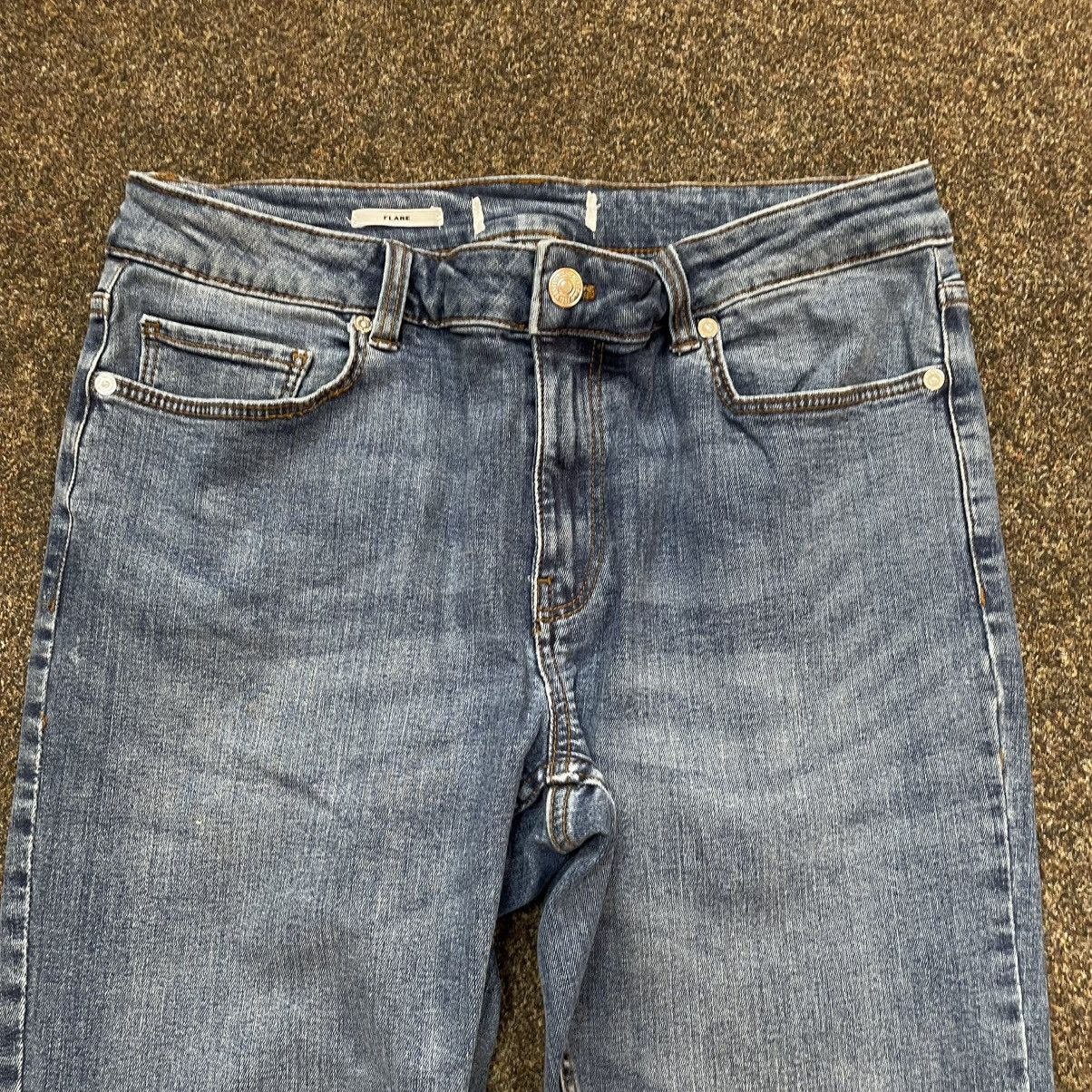 Vintage Vintage Y2K Flared Distressed Jeans Baggy Wide Leg Grunge 32 Size US 32 / EU 48 - 4 Thumbnail