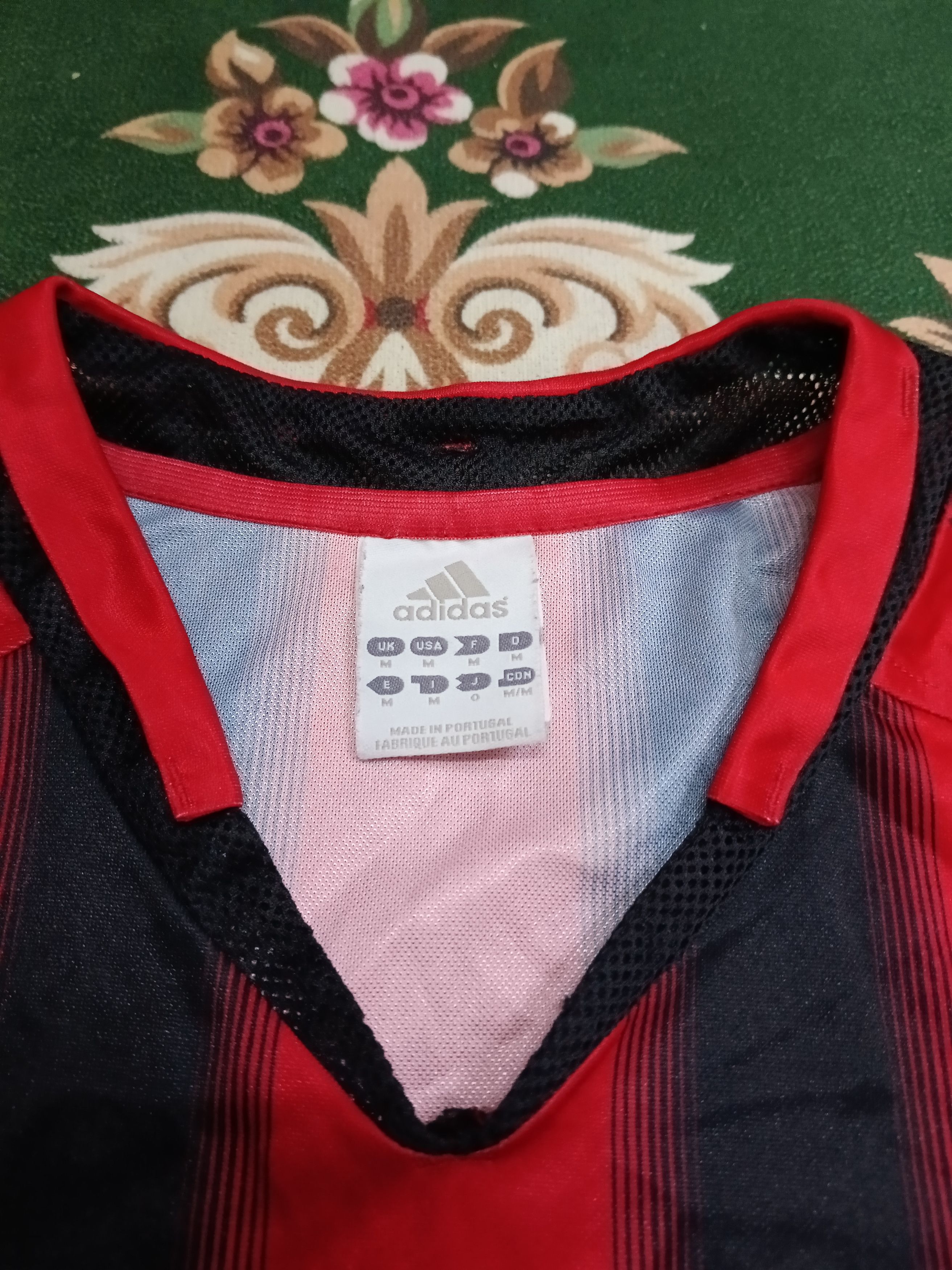 Adidas × Vintage VINTAGE Y2K AC MILAN JERSEY Size US M / EU 48-50 / 2 - 7 Thumbnail