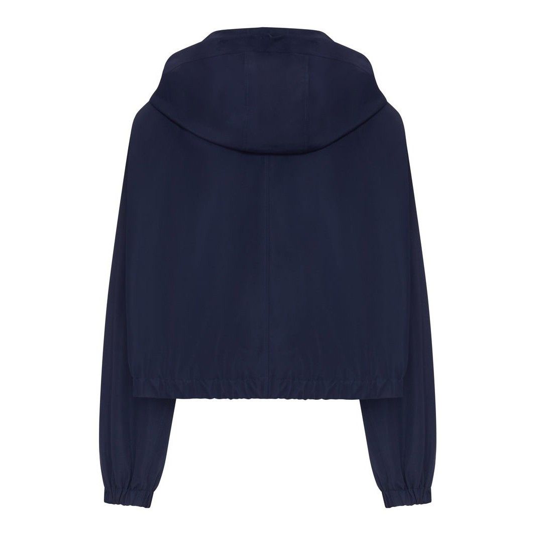 Celine CELINE $2450 Blue Windbreaker Jacket New & Authentic (Women' Size M / US 6-8 / IT 42-44 - 2 Thumbnail
