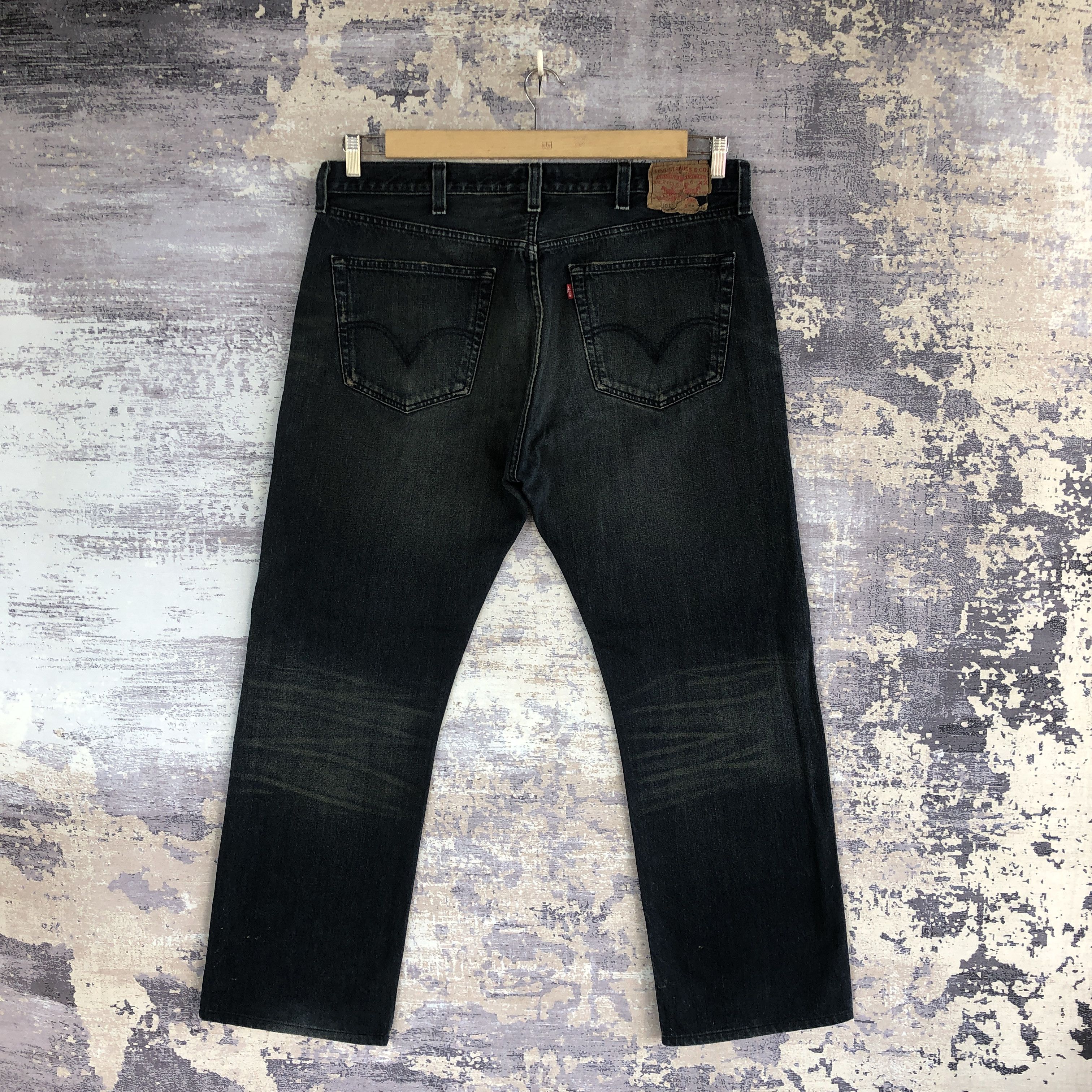 Levi's Vintage Y2K Levis 501 Stonewash Jeans Levi's Faded Denim Size US 38 / EU 54 - 2 Thumbnail