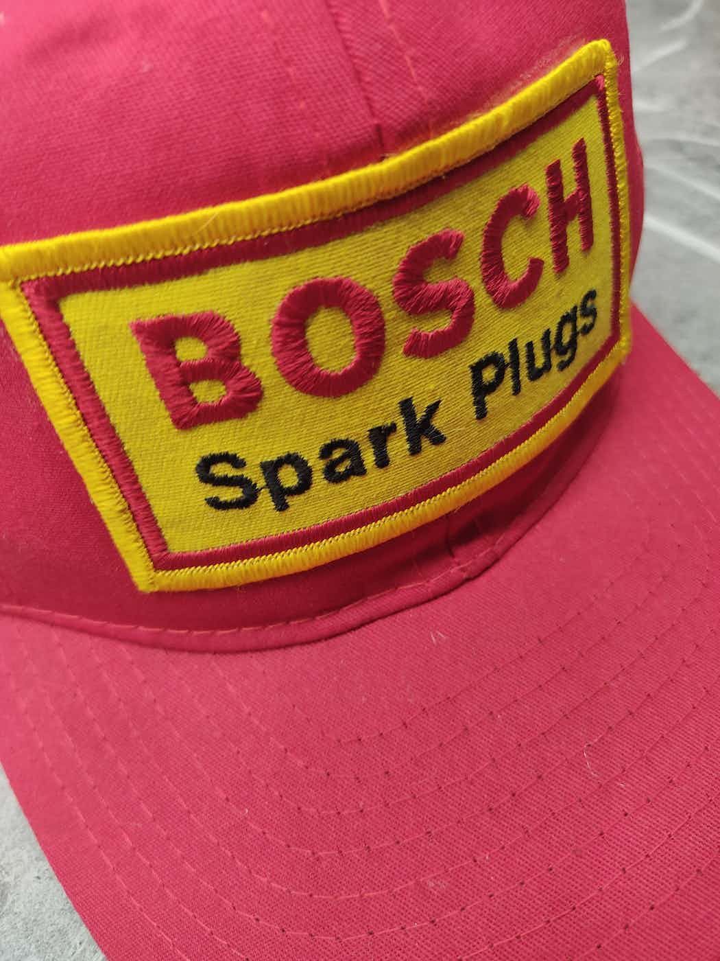 Japanese Brand Vintage Bosch Spark Plug Trucker Hat Cap Size ONE SIZE - 3 Thumbnail