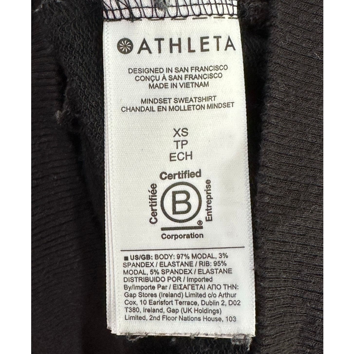 Athleta Athleta black long sleeves knit top size XS Size XS / US 0-2 / IT 36-38 - 4 Thumbnail