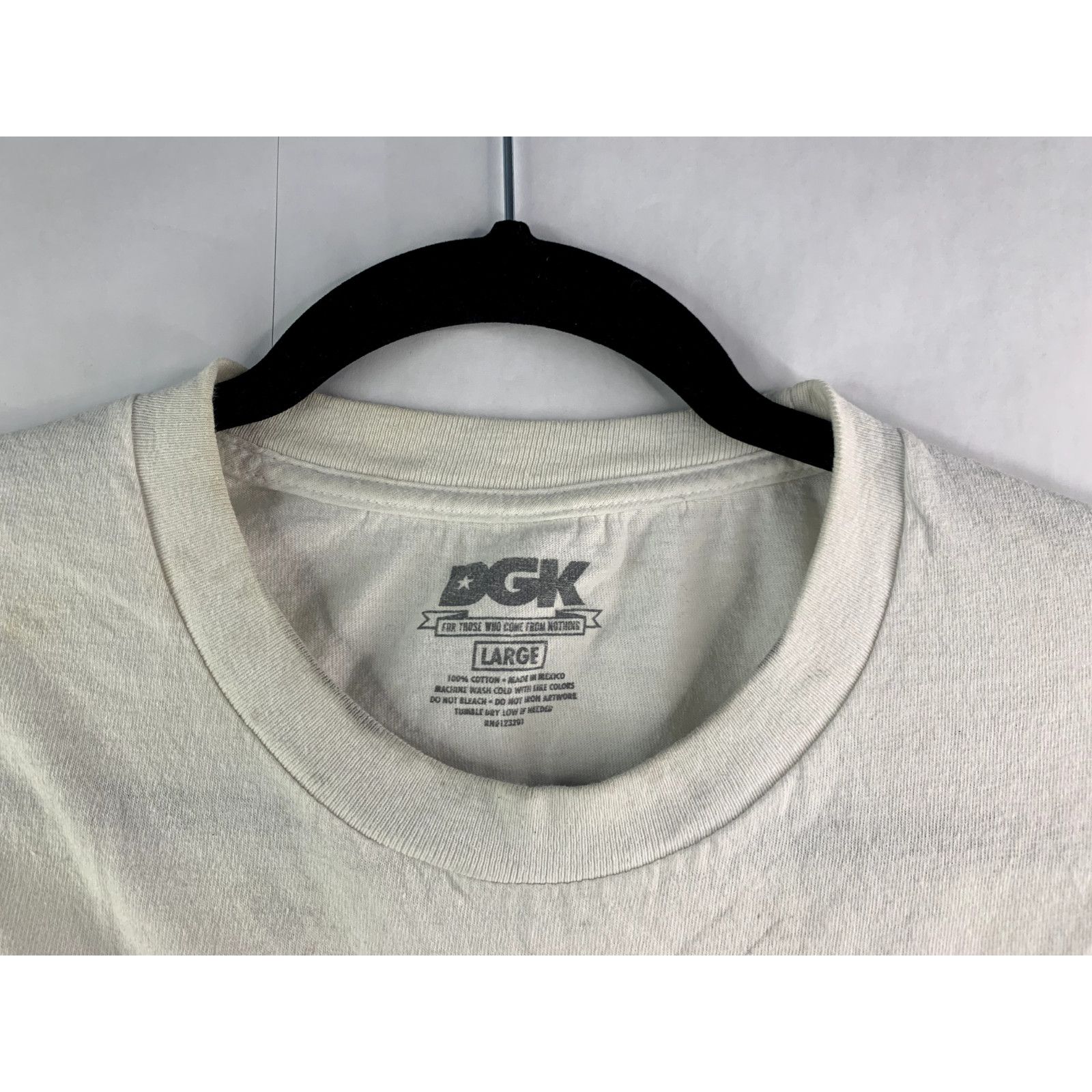 DGK DGK Shirt Skateboarding White Graphic Tee Y2K Skate Medium Size US L / EU 52-54 / 3 - 8 Thumbnail