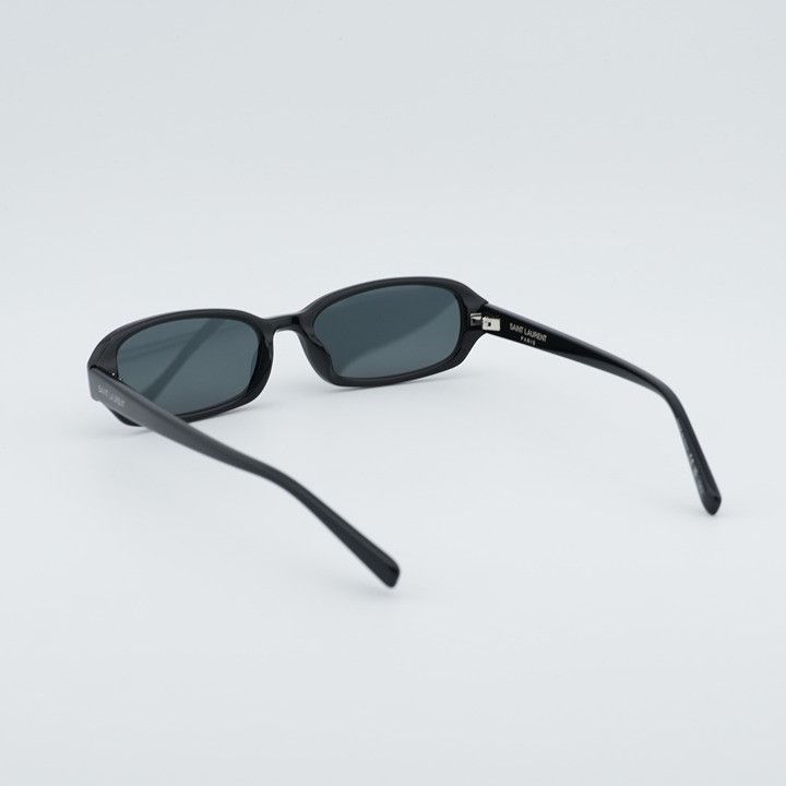 Saint Laurent Paris Saint Laurent SL872 ERIN 001 Sunglasses Black Rectangle Fram Size ONE SIZE - 10 Thumbnail