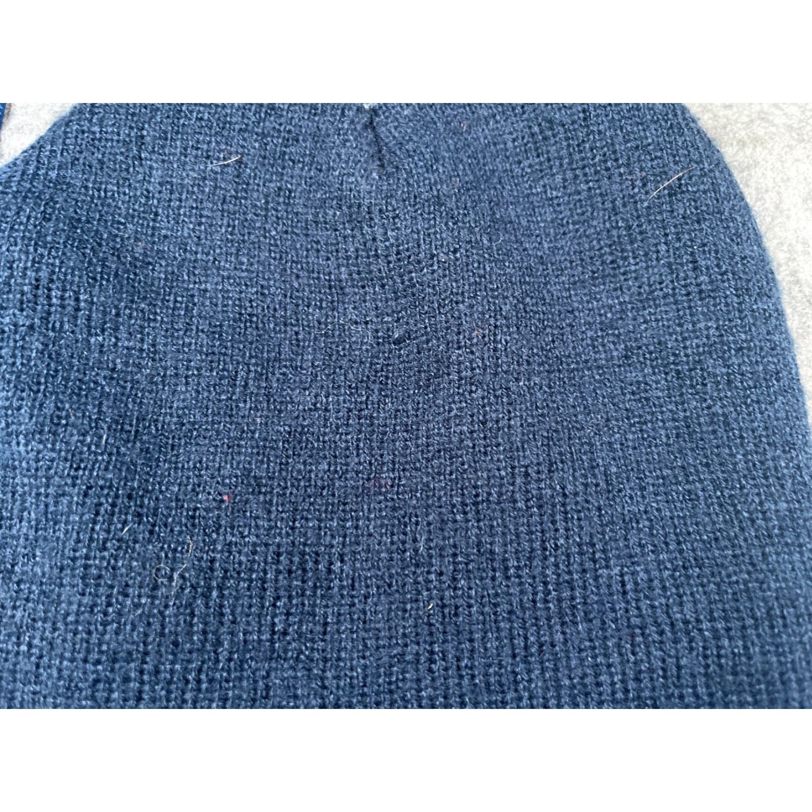 Vintage Beanie Toque Adult One Size Navy Blue Knit 100% Acrylic Winter Snow Ski Unbranded Unisex Adults Beanie Navy Blue Knit 100% Acrylic Winter Ski Size ONE SIZE - 2 Thumbnail
