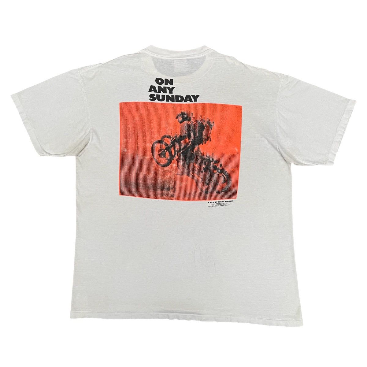 Vintage Vintage On Any Sunday Tee film by Bruce Brown 90’s T Shirt Size US XL / EU 56 / 4 - 1 Thumbnail