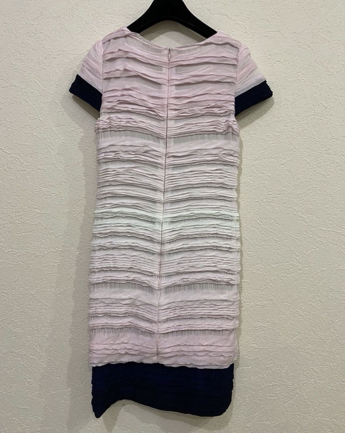 Chanel Chanel Pink white and blue multicoloured viscose dress Size XS / US 0-2 / IT 36-38 - 5 Thumbnail