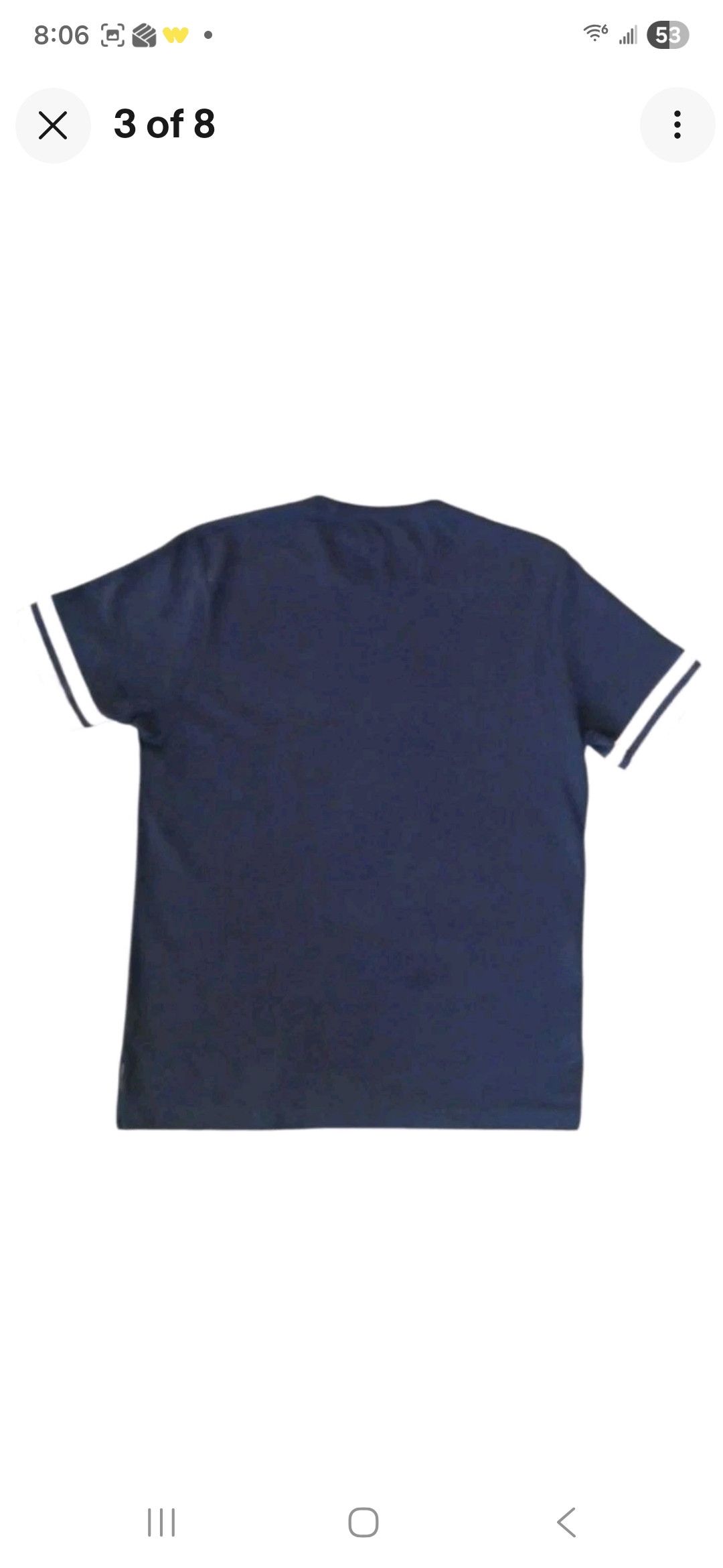 French Connection FRENCH CONNECTION Baseball Jersey T-Shirt Size US XL / EU 56 / 4 - 3 Thumbnail