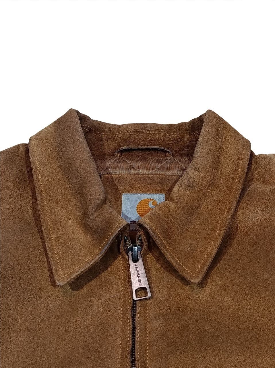 Carhartt Carhartt Suede Detroit Jacket Vintage Size US XL / EU 56 / 4 - 11 Thumbnail