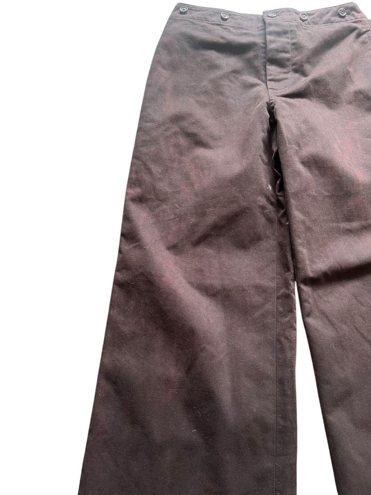 Japanese Brand × Margaret Howell Vintage Margaret Howell Buckle Back Wide Pants Size US 28 / EU 44 - 5 Thumbnail