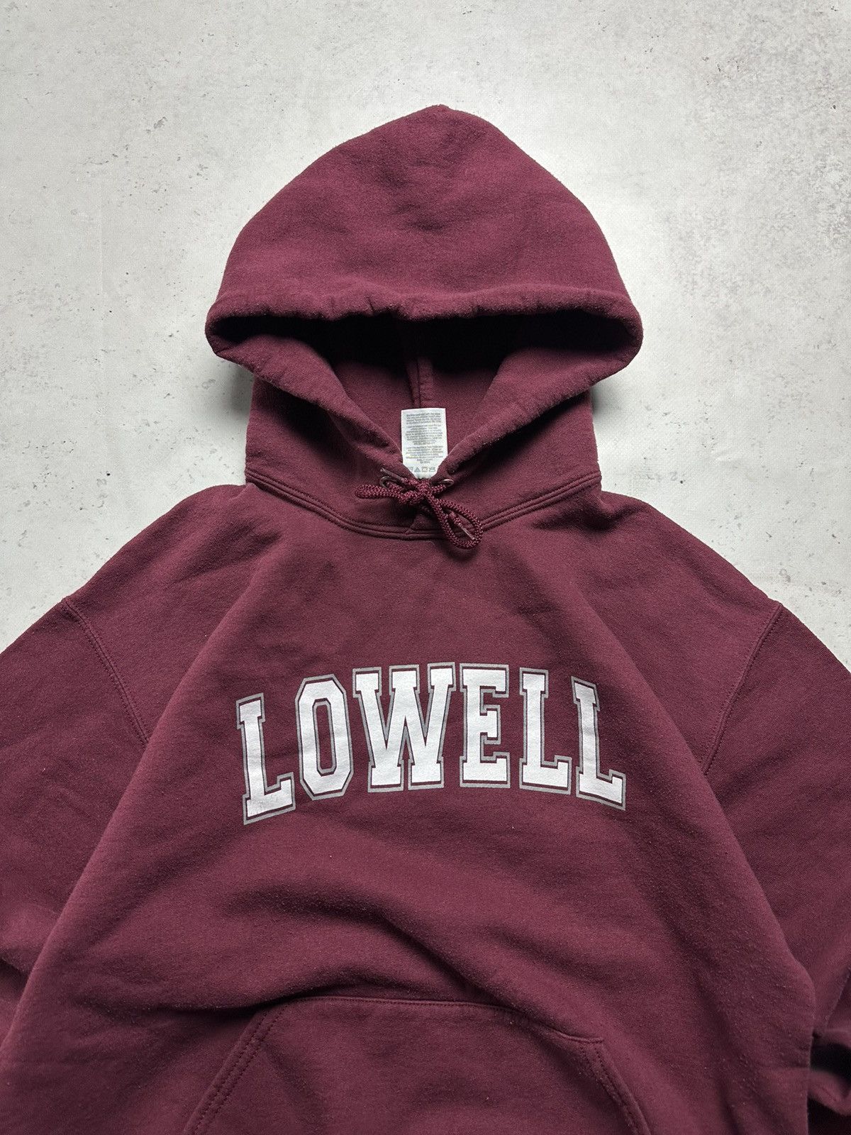 Vintage Vintage Lowell Boxy Hoodie Y2K M Size US M / EU 48-50 / 2 - 2 Thumbnail