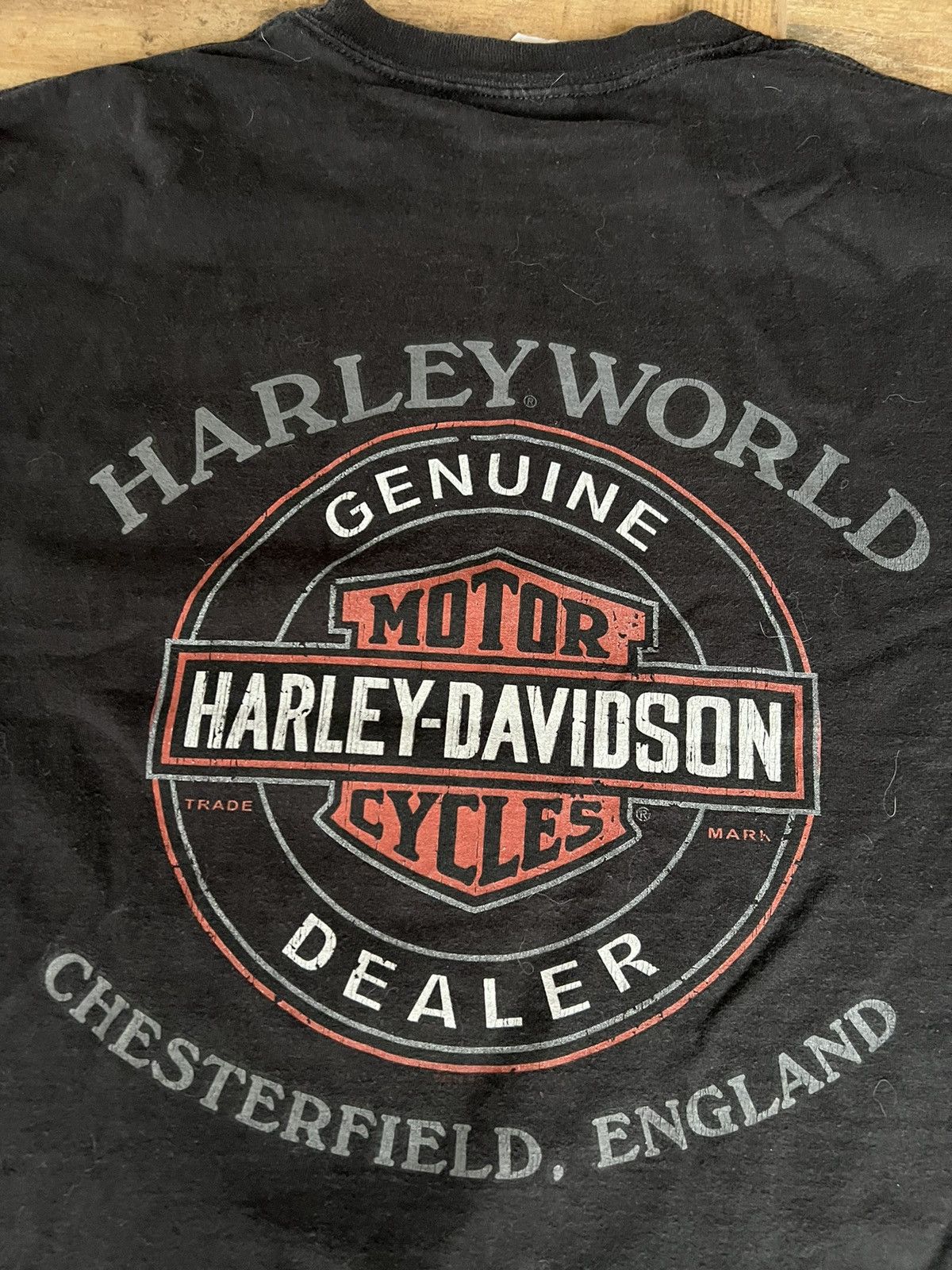 Harley Davidson × Vintage Harley davidson, M, T-shirt, moto genuine dealer Size US M / EU 48-50 / 2 - 5 Thumbnail