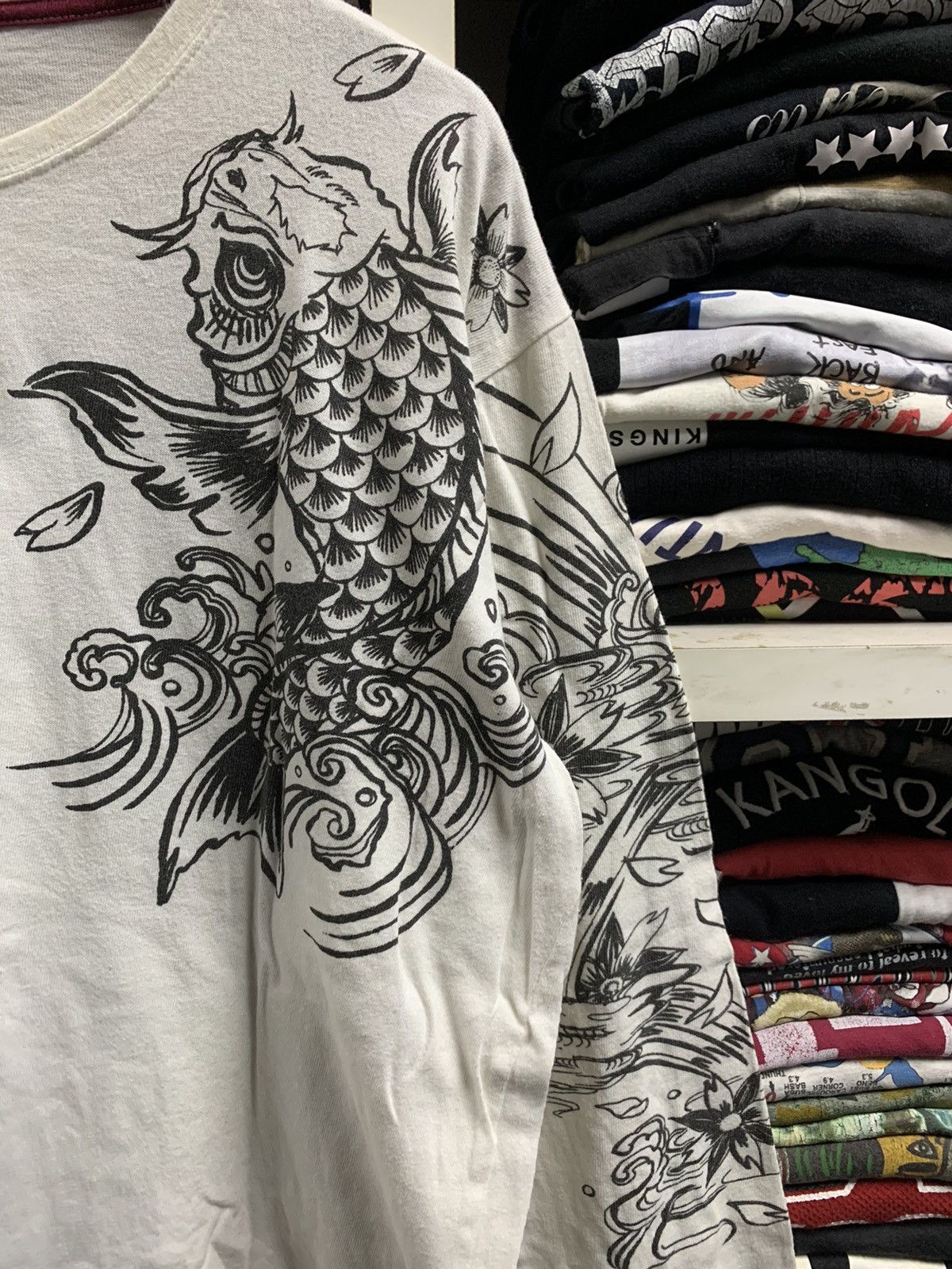 Japanese Brand × Vintage Vintage Japanese Sukajan shirt Size US L / EU 52-54 / 3 - 6 Thumbnail