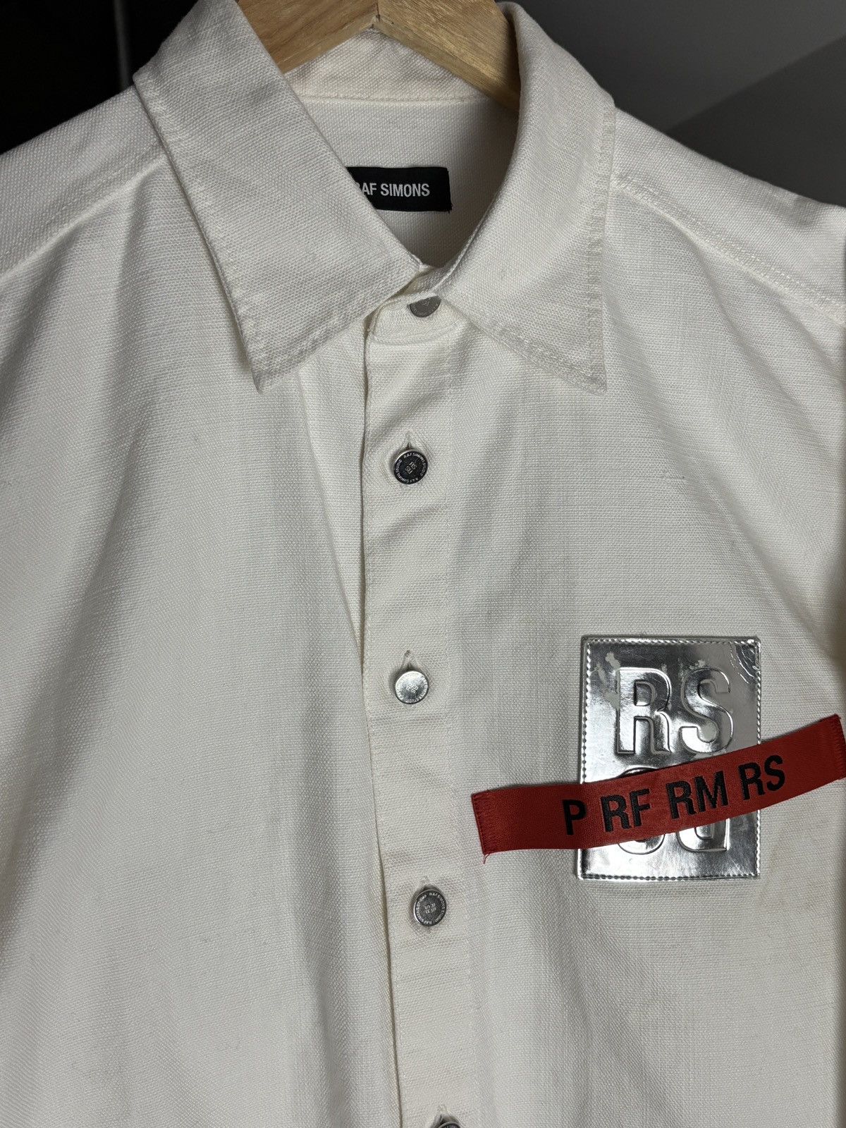 Raf Simons Raf Simons Patch & Tape Over Shirt Size US S / EU 44-46 / 1 - 3 Thumbnail