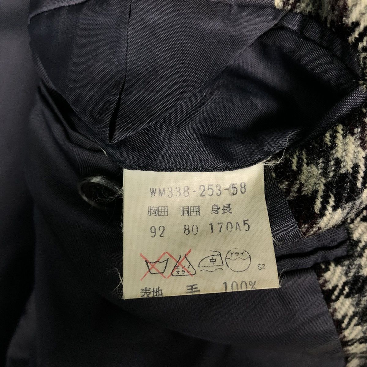 Burberry 🔥VINTAGE BURBERRYS DOUBLE BREAST WOOL COATS JACKET Size US M / EU 48-50 / 2 - 18 Thumbnail